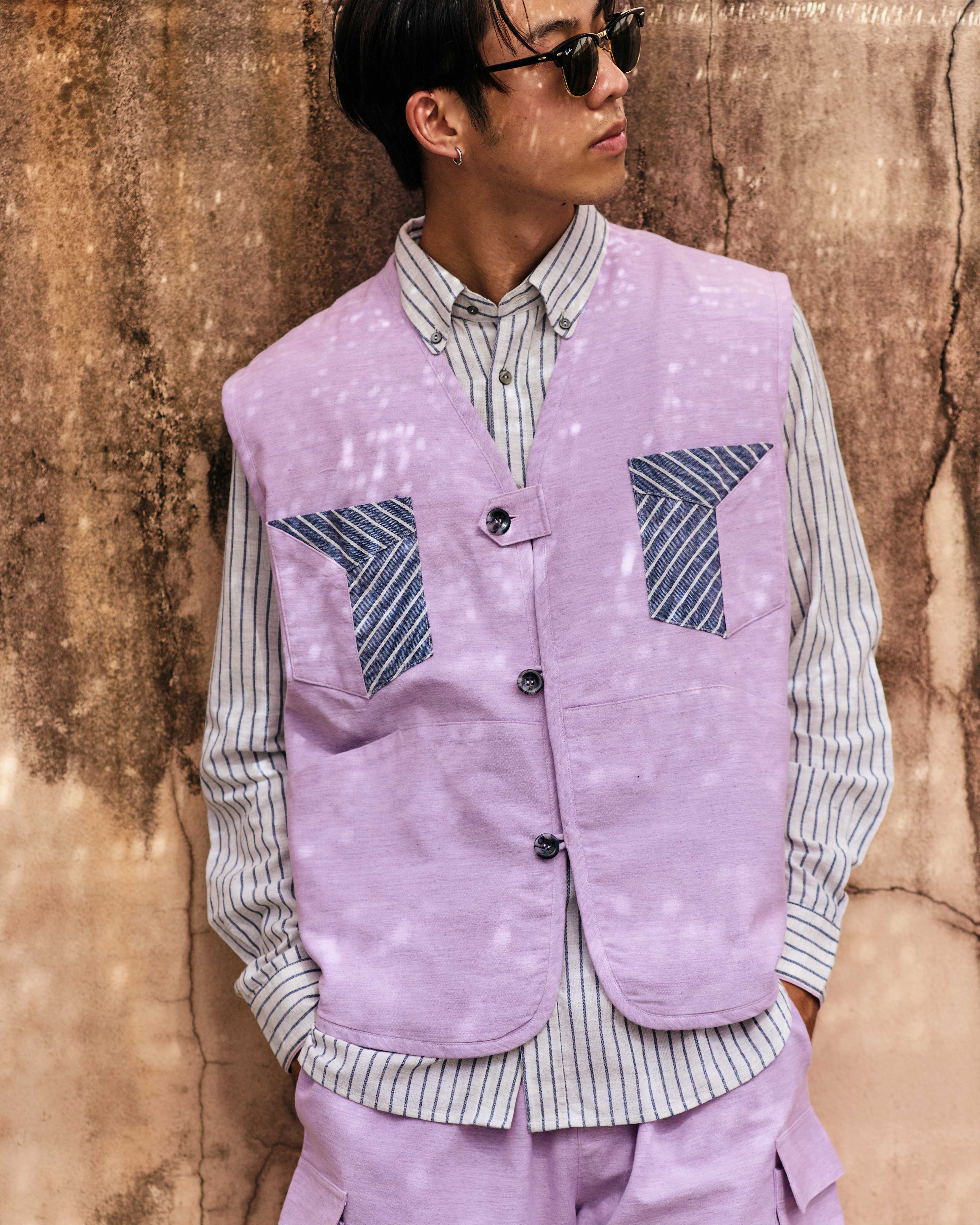 {JUN} x Circular : Loose Vest