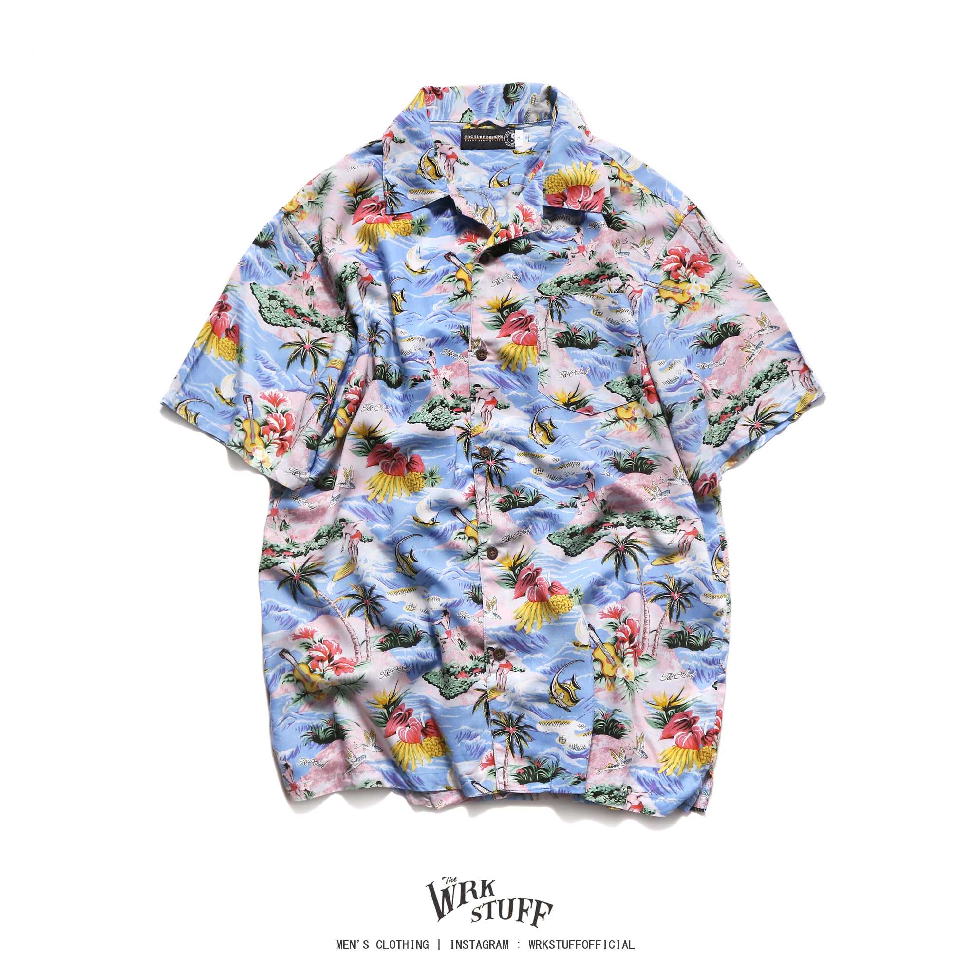 T&C Surf Japan Aloha Shirt (L)