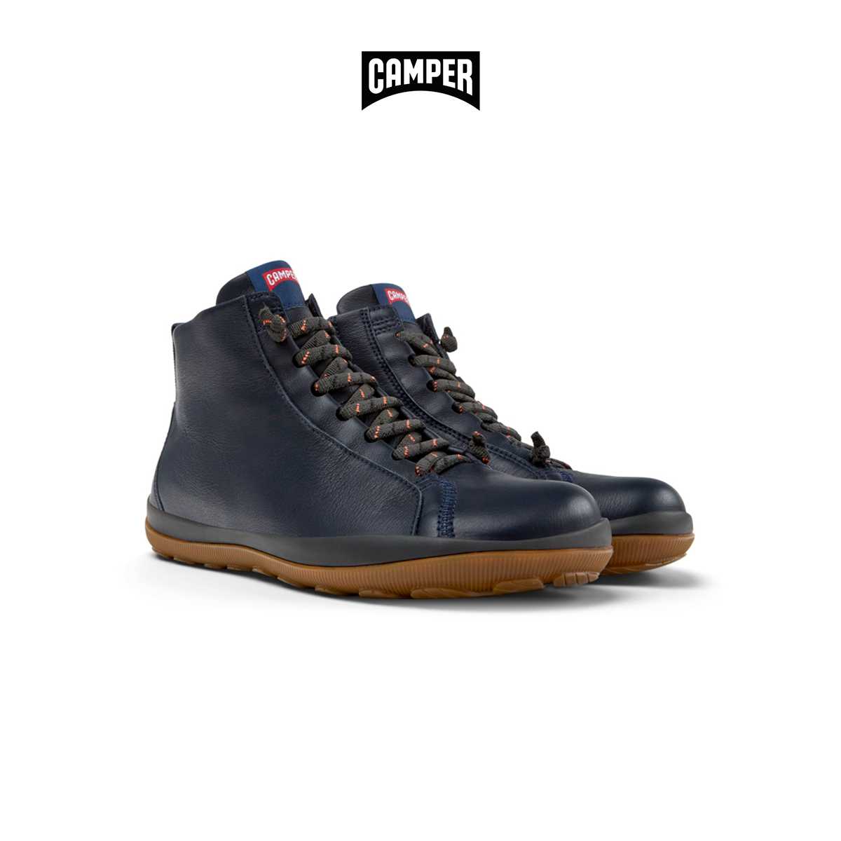 CAMPER รองเท้าบูท ผู้ชาย รุ่น Peu Pista GM สีฟ้า / สีน้ำเงิน ( BOT -  K300287-029 )