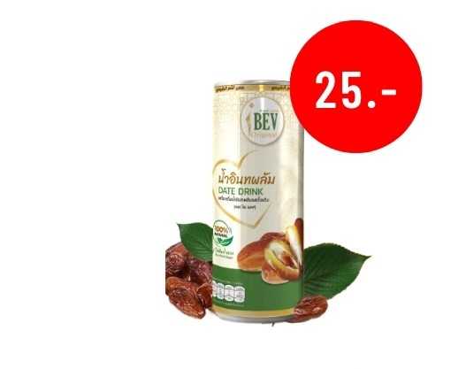 (สินค้าพรีออเดอร์) น้ำอินทผาลัมแท้ 100% 240 มล. 1 กระป๋อง