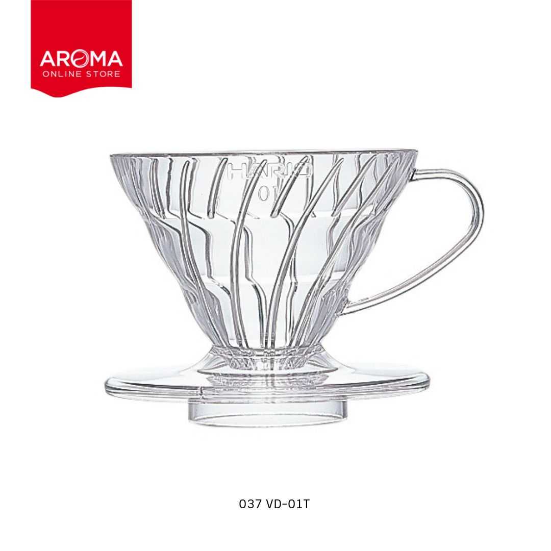 HARIO(037,040) V60 Coffee Dripper 01,02 / Clear