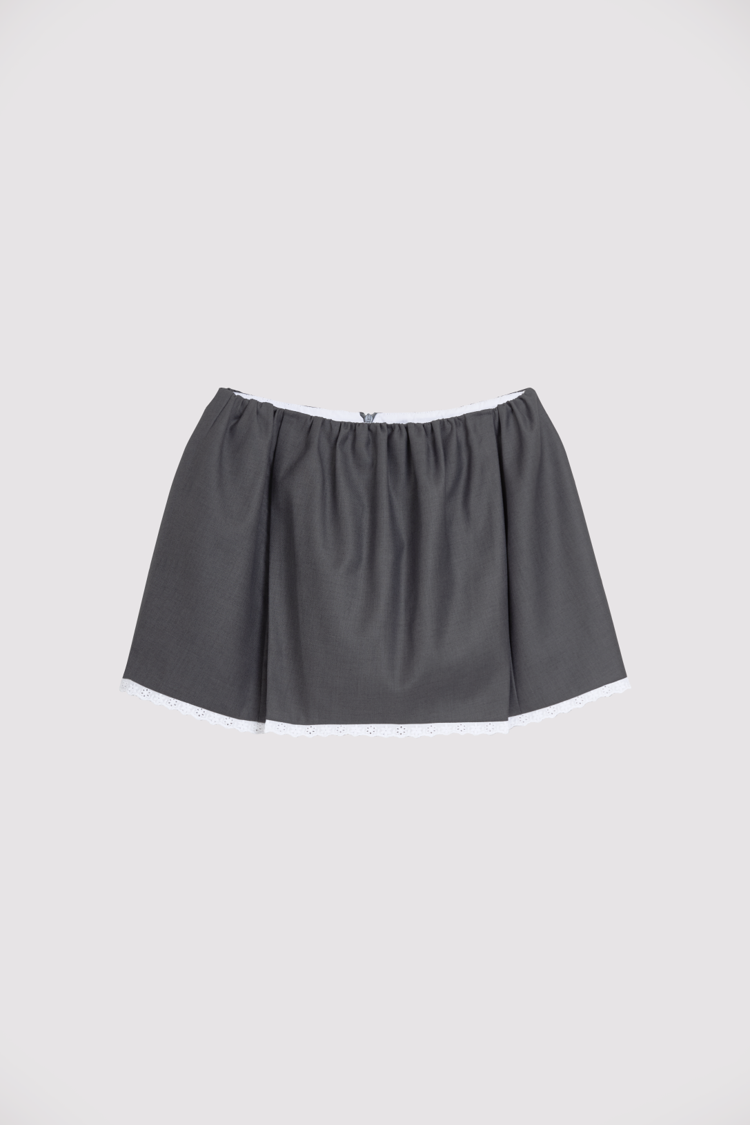 Waffle Skort Grey