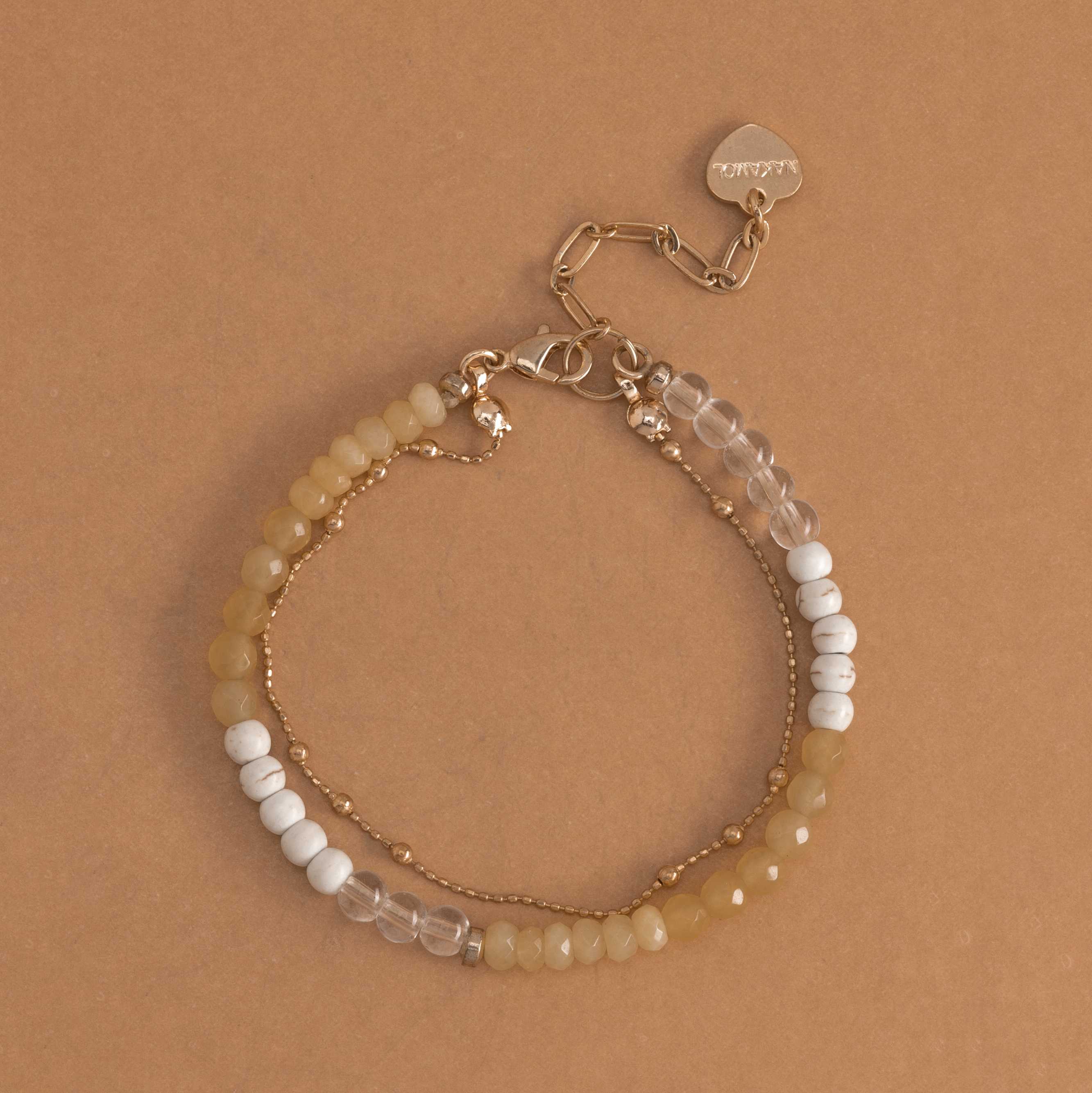MIX YELLOW JADE  - LUCKY CHARM Bracelet [SPECIAL EDITION] 