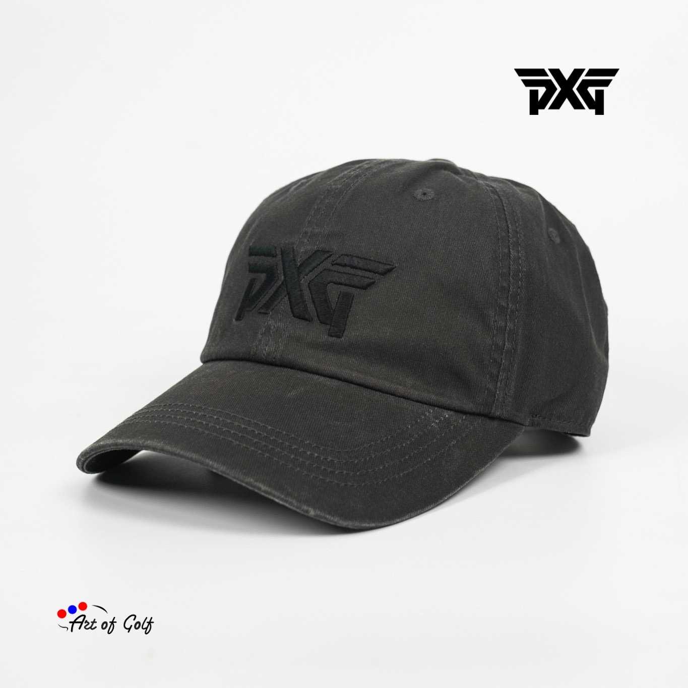 หมวก  PXG  WASHED DENIM LIKE CAP (Black)