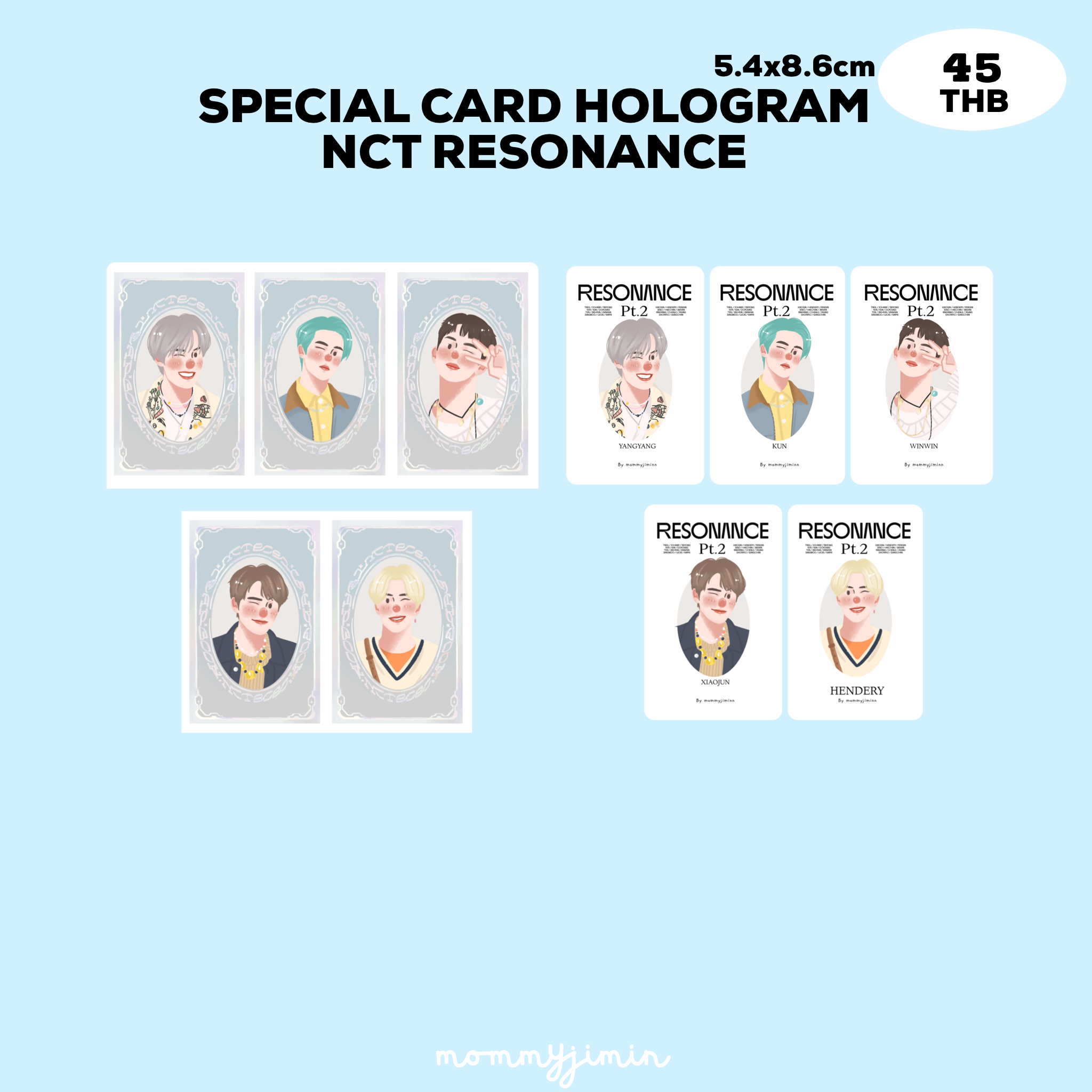 Special card Hologram NCT Resonance #2
