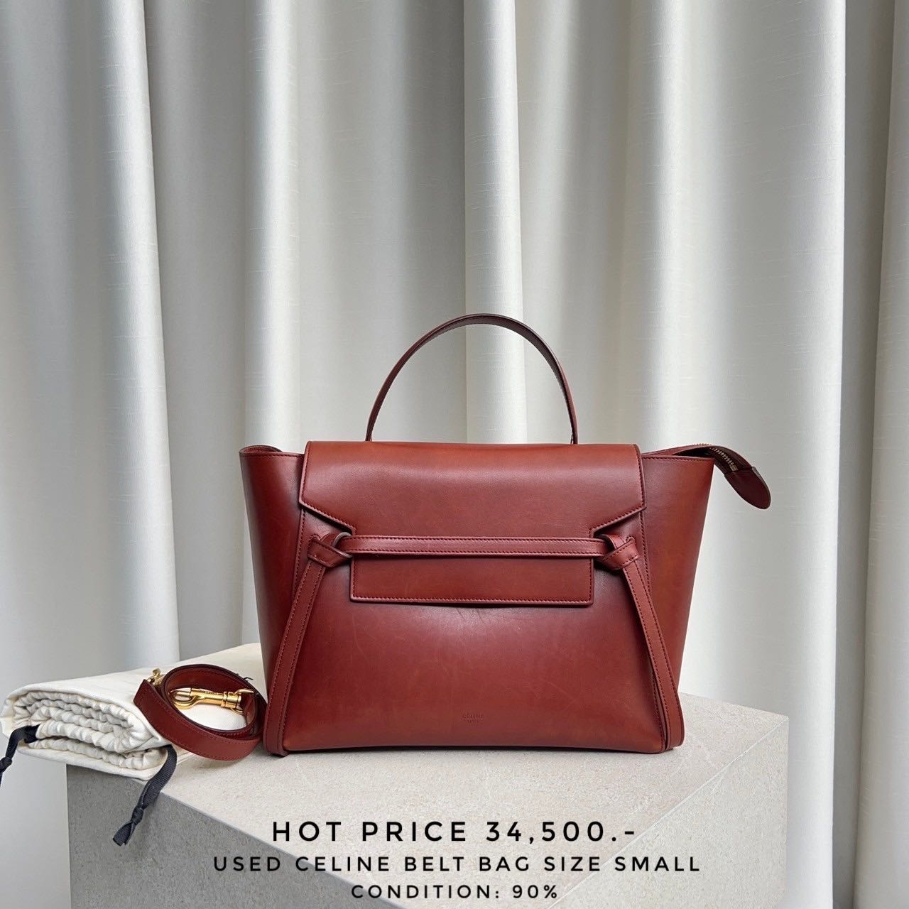 USED CELINE BELT BAG SIZE SMALL 