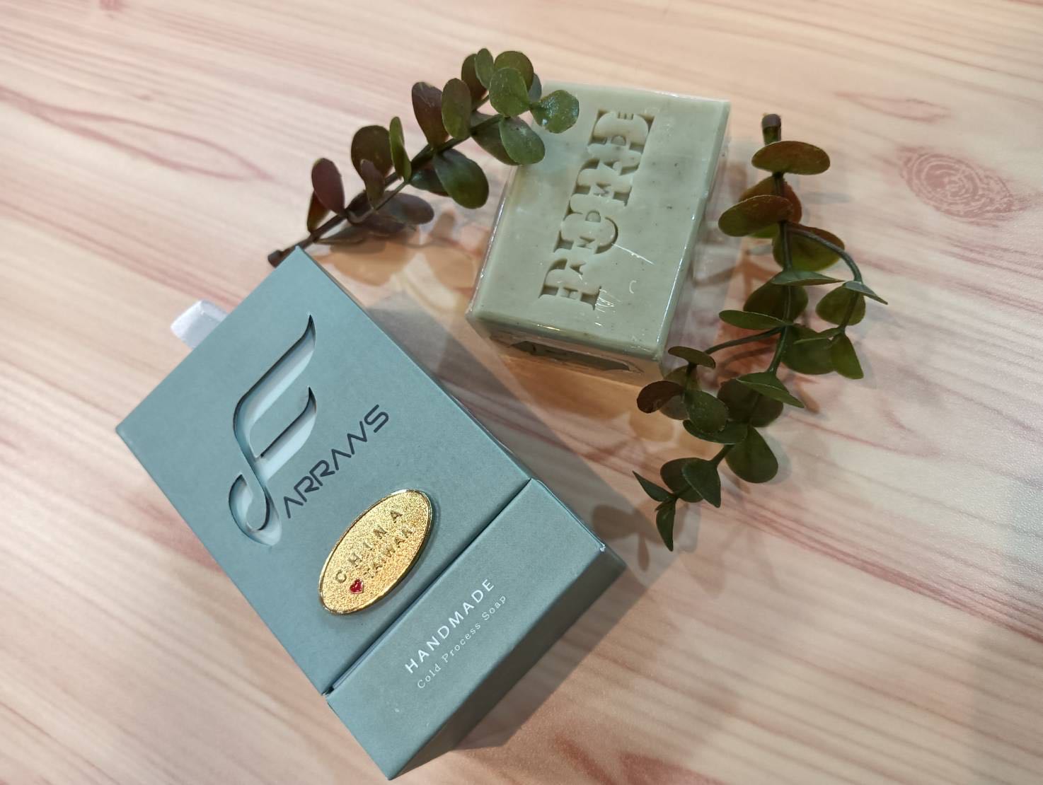 薄荷皂盒(精品裝)-勁涼 (綠) Peppermint Soap (Premium Packaging) - Cooling (100g)