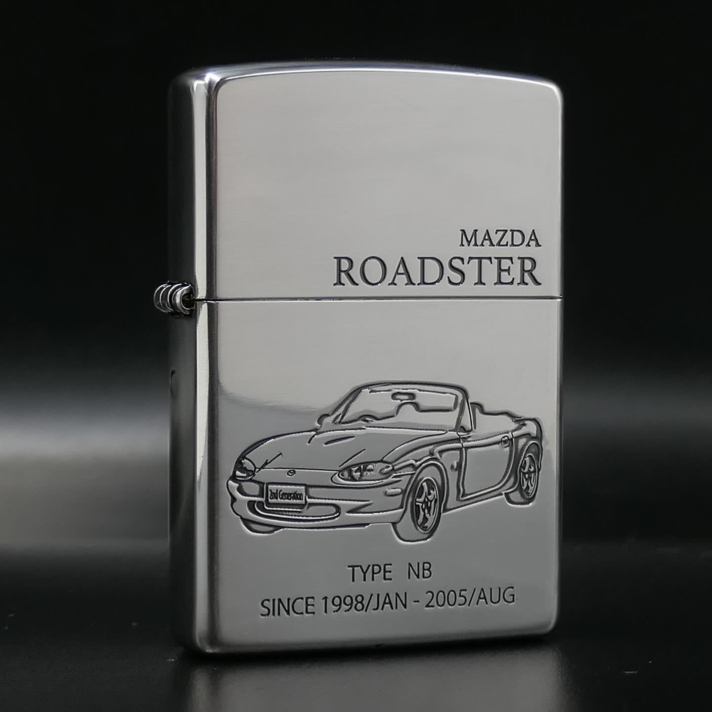 Zippo ไฟแช็กรุ่น ZJP0098 Mazda Roadster Type NB