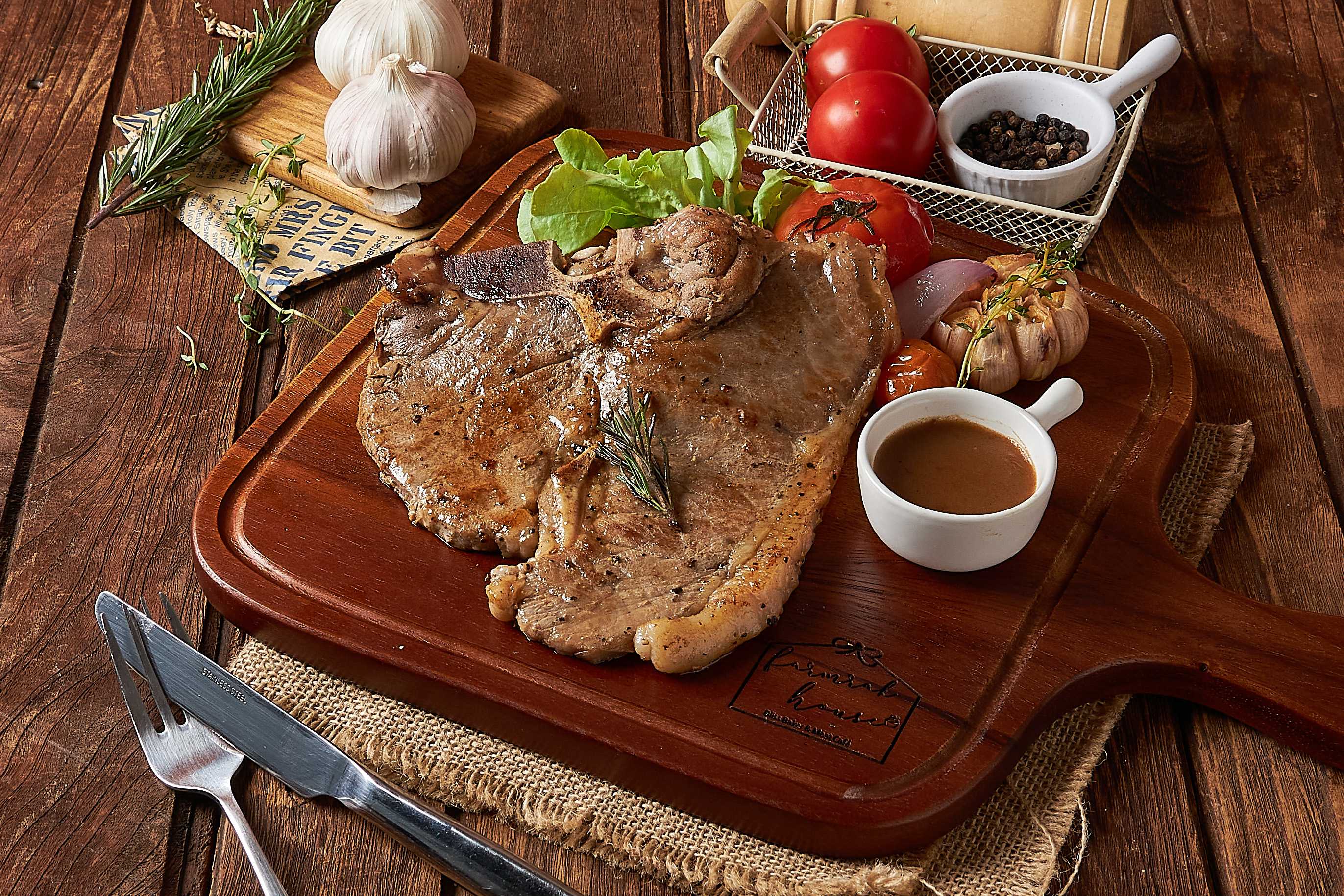 Steak - T-Bone สเต็กทีโบนออสเตรเลีย