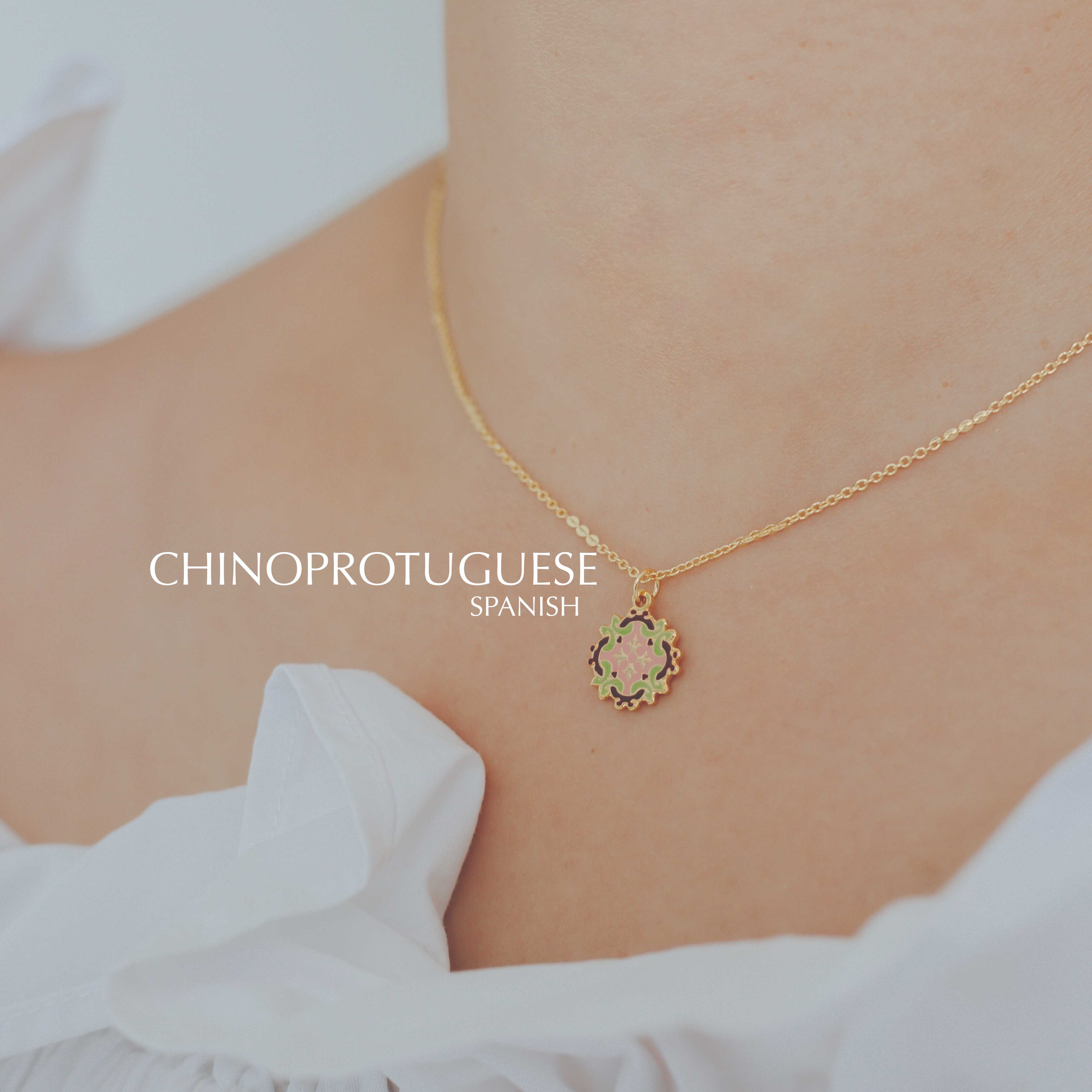 Chino-Protuguese Necklace /สร้อยคอชิโน ลายสเปน