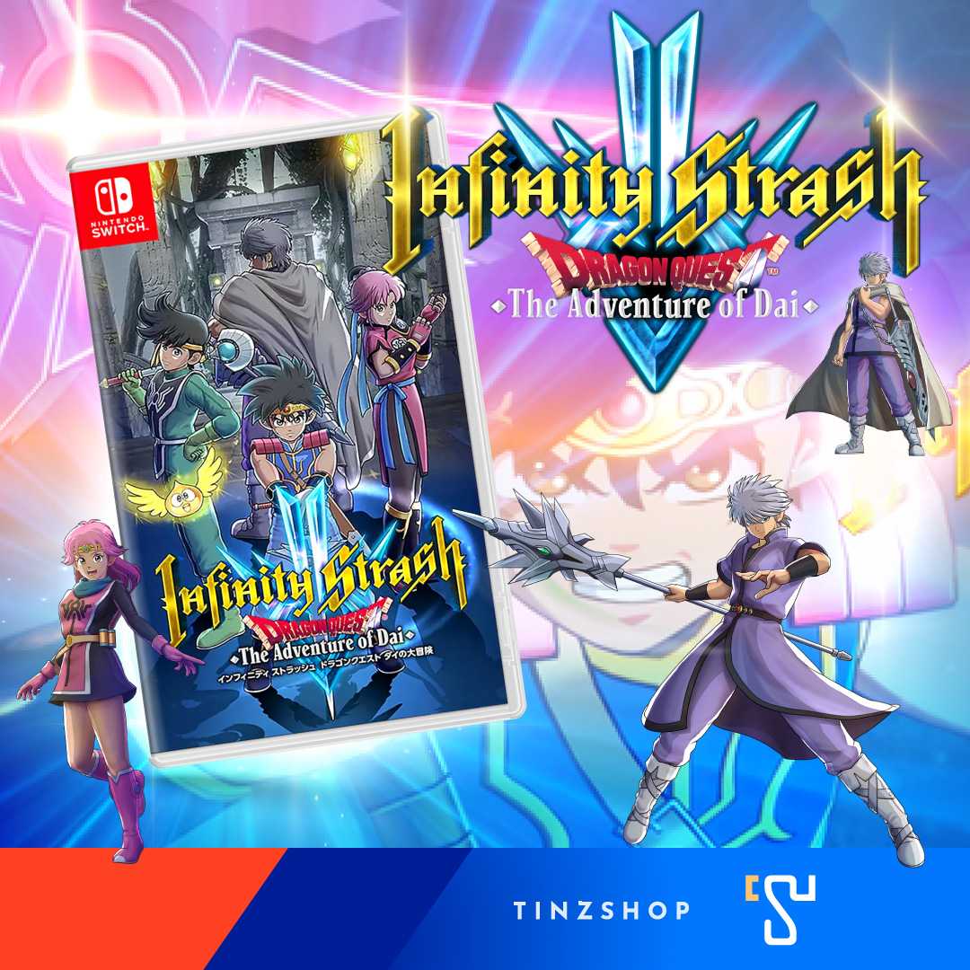 Nintendo Switch Game Infinity Strash Dragon Quest The Adventure of Dai Zone Asia / English