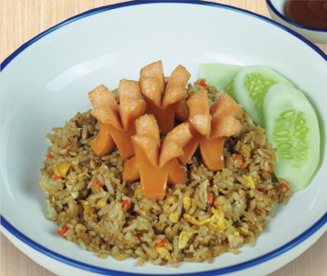 ข้าวผัดไส้กรอก
