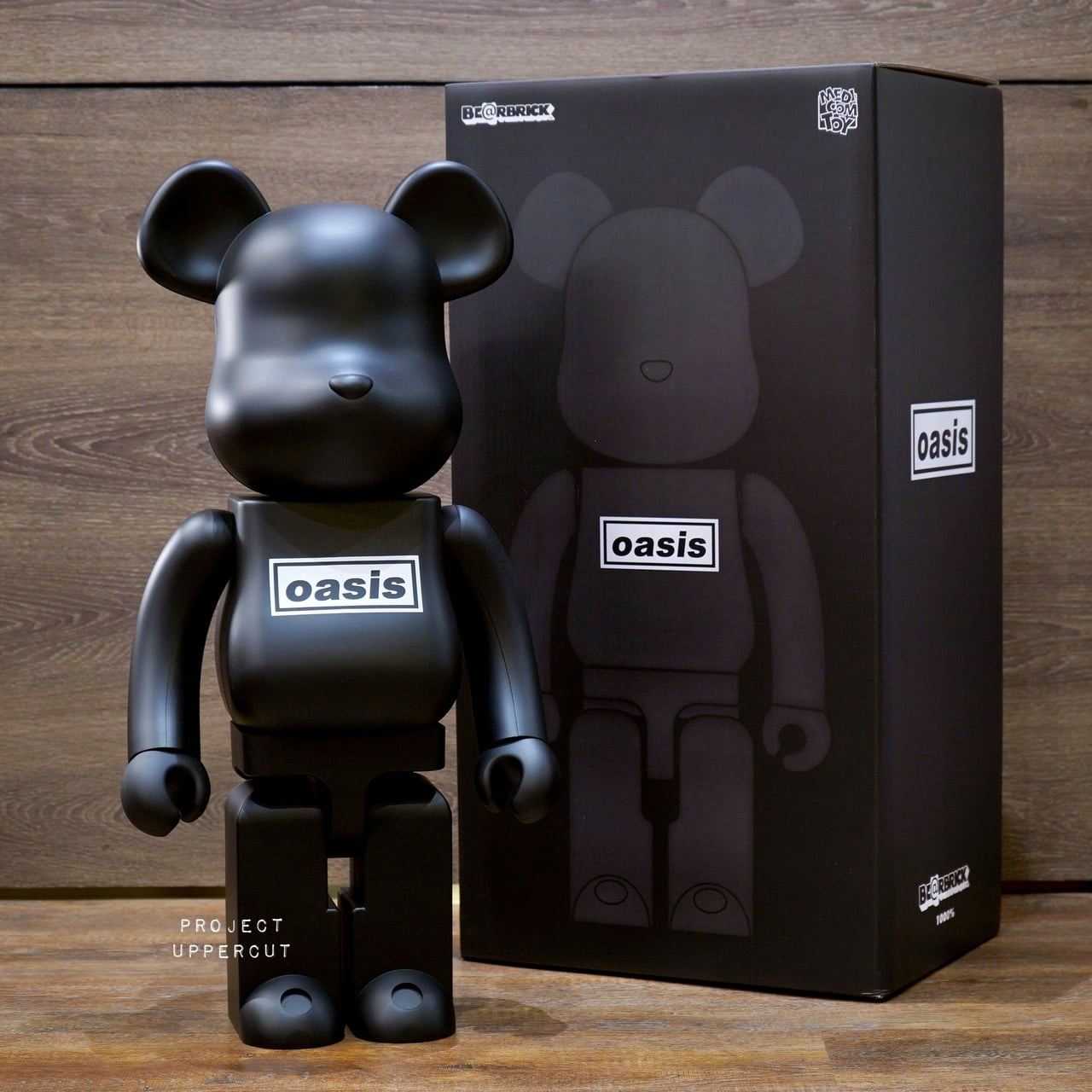 BE@RBRICK 1000% OASIS :  Black Rubber Coating [New]