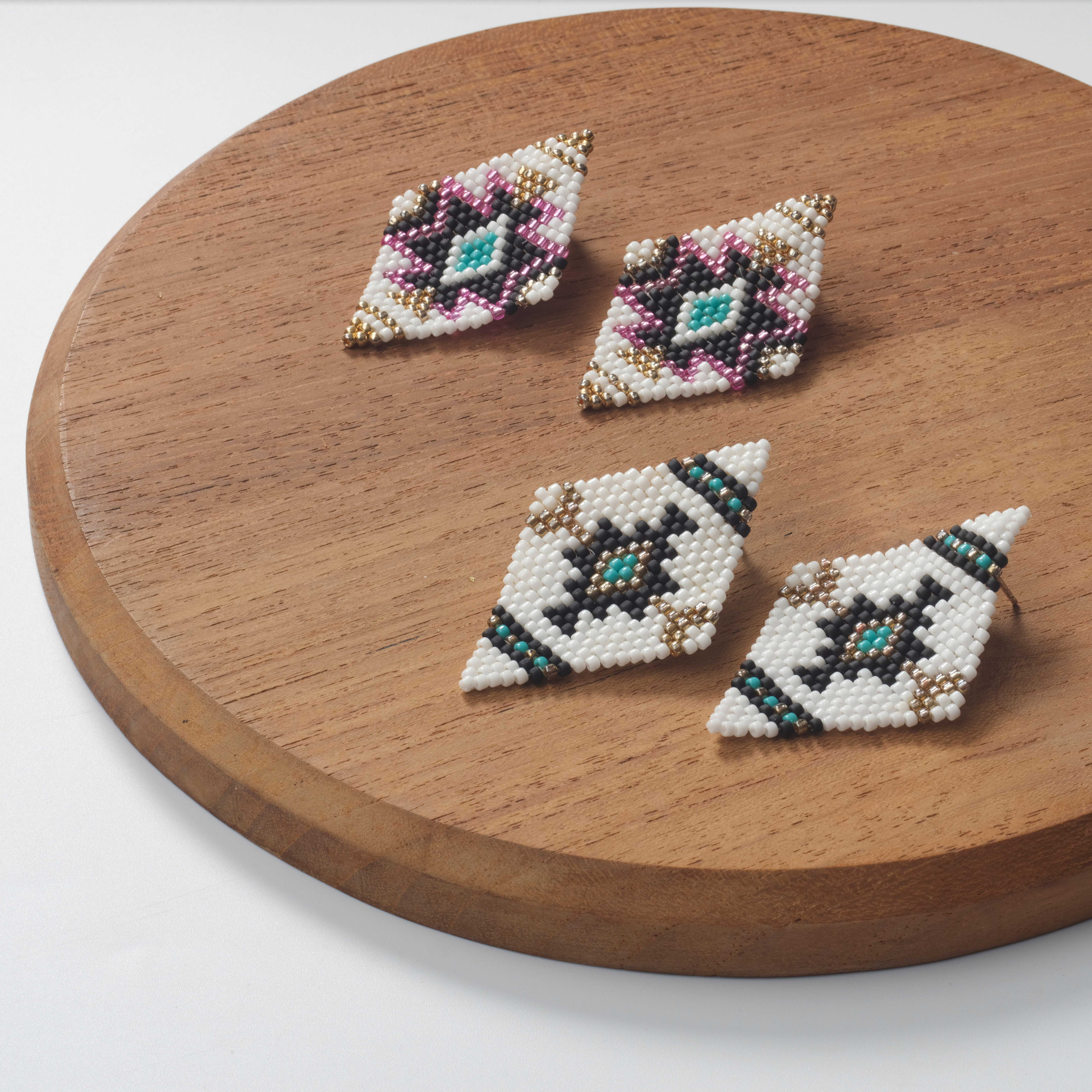 Tribal Pattern Earring