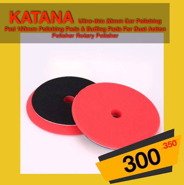 KATANA Polishing Pads  คละสี (ราคายังไม่รวมค่าจัดส่ง)