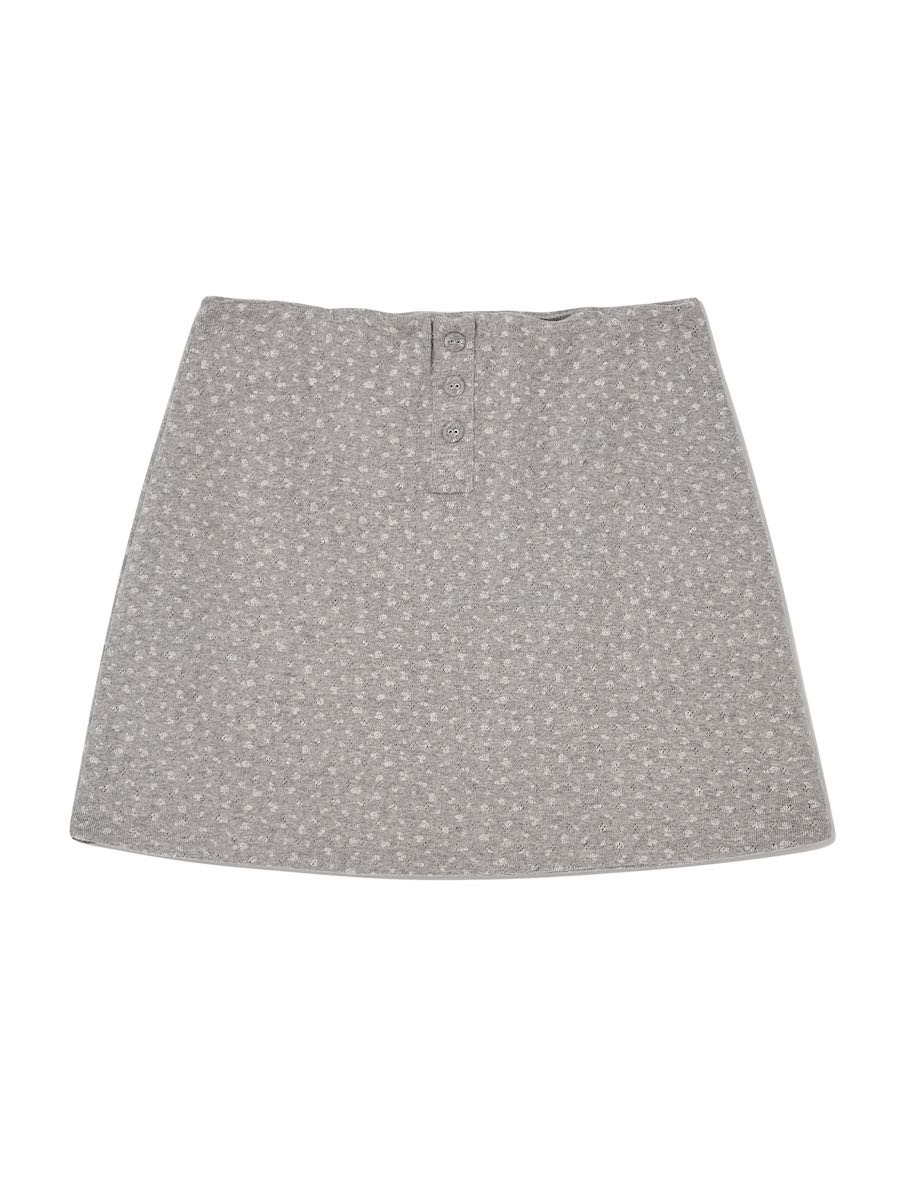 (pre,รวมส่ง) province eyelet mini skirt /glowny