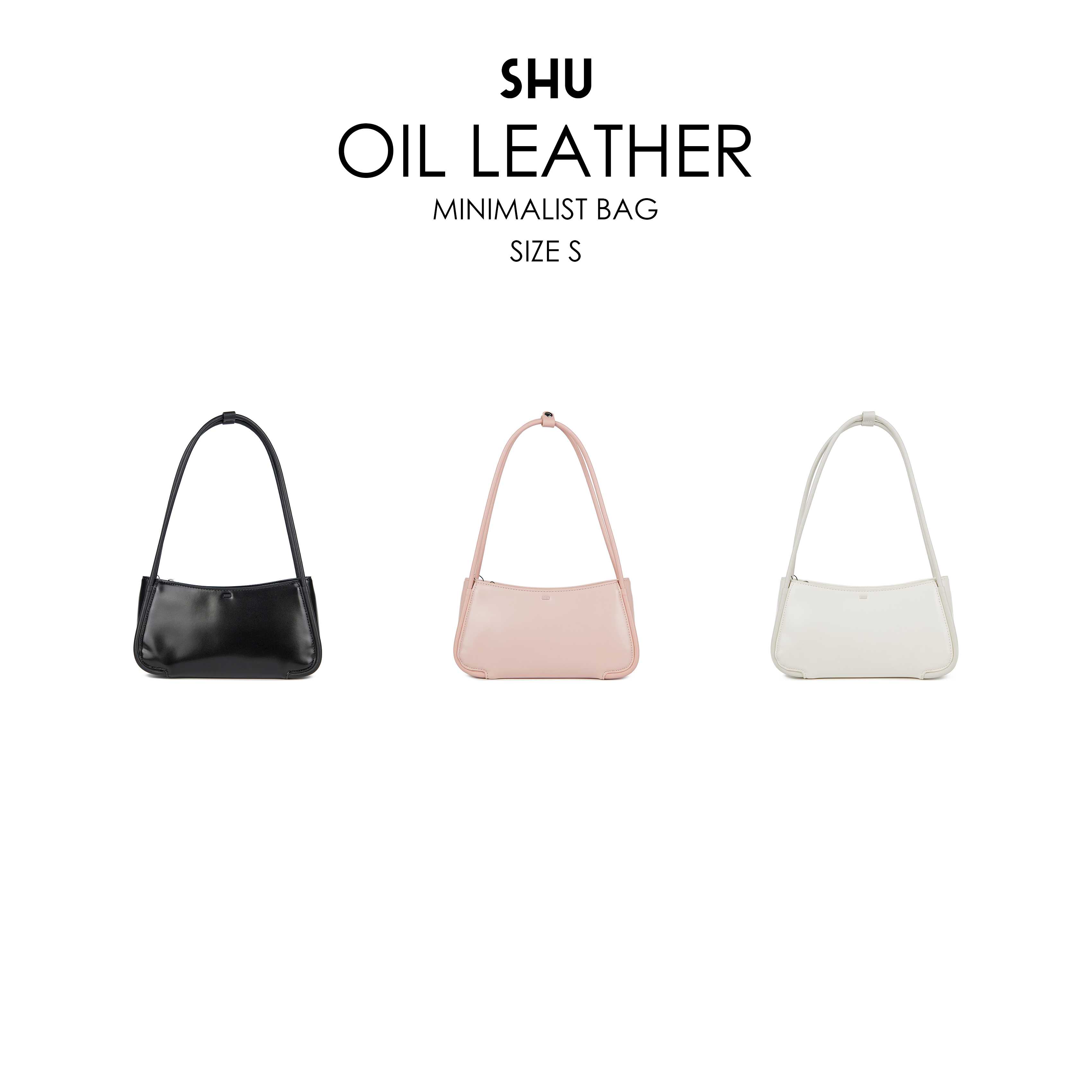 SHU OIL LEATHER MINIMALIST BAG - FWBF9270