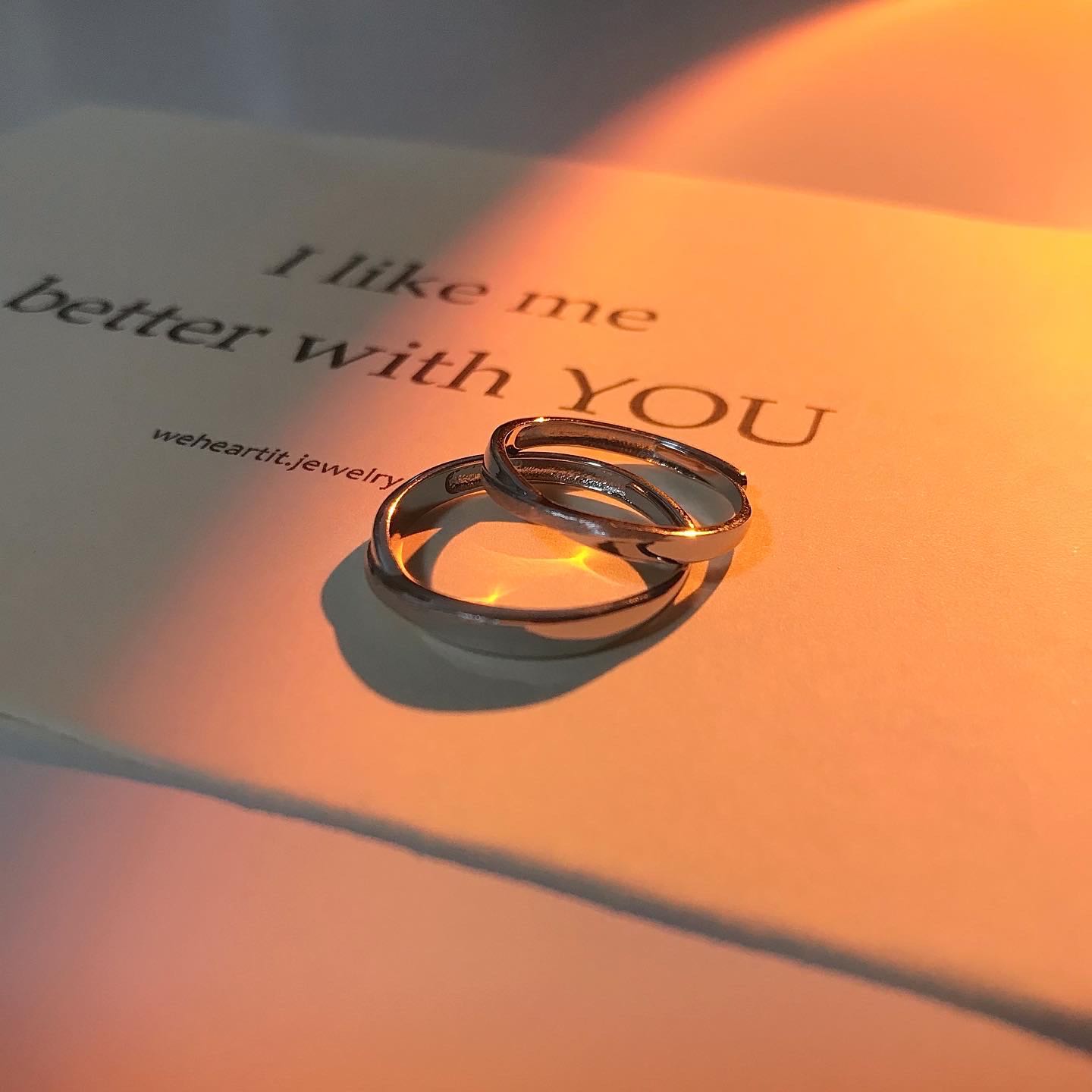 แหวนคู่ i found you🧡 ไซส์ ญญ