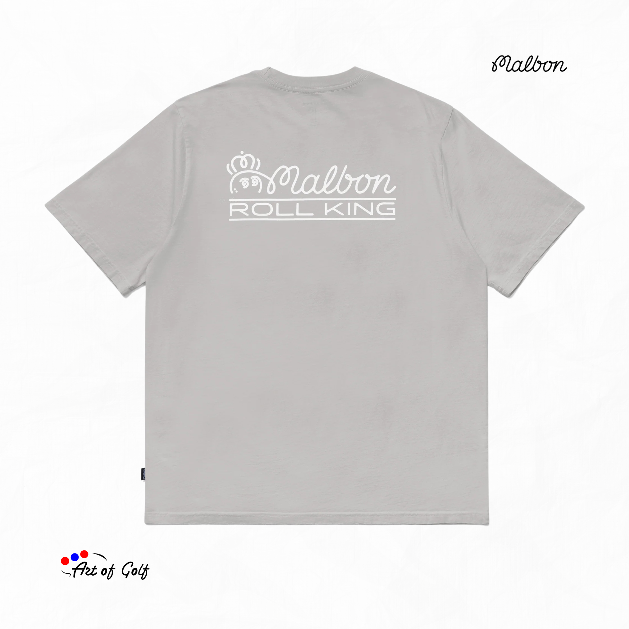 Malbon Men’s Roll King Pocket T-Shirt - (Steel)