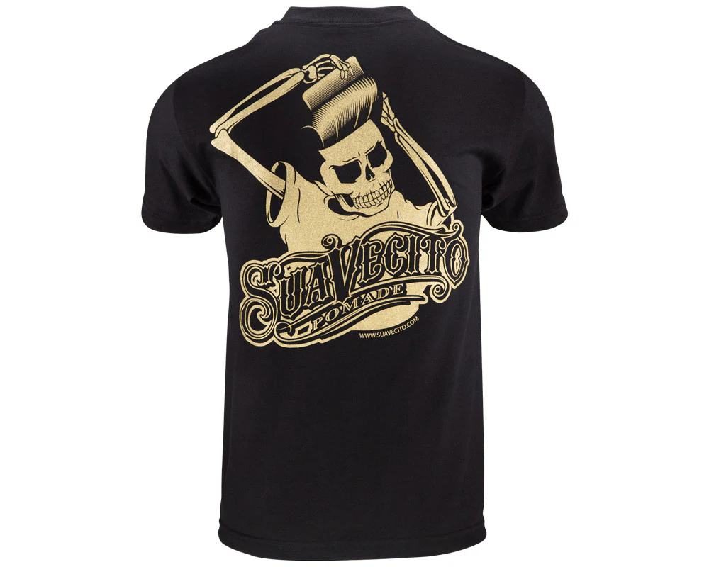 Suavecito - OG BLACK & GOLD TEE (Size M)