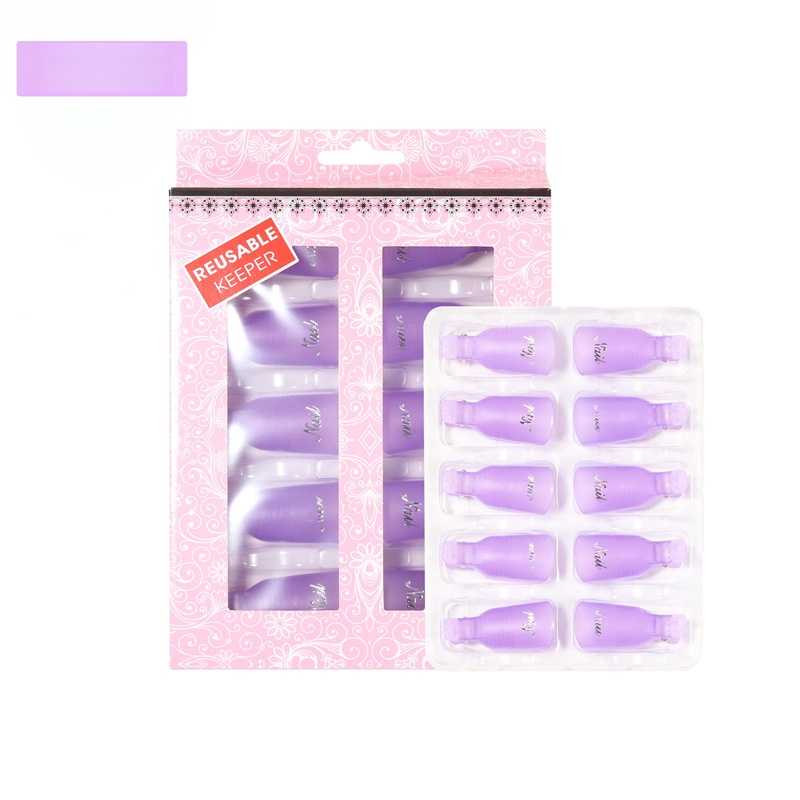 ✨💅 ตัวหนีบนิ้วล้างเล็บเจล ล้างเล็บเจลง่ายๆ ไม่ต้องวุ่นวาย! มี 3 สีเขียว💚 ม่วง 💜 ชมพู