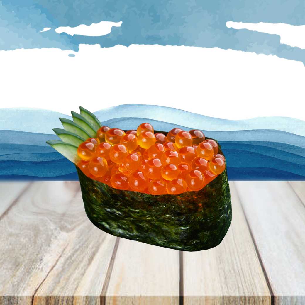 Ikura Nigiri	ข้าวปั้นหน้า ไข่ปลาแซลมอน
