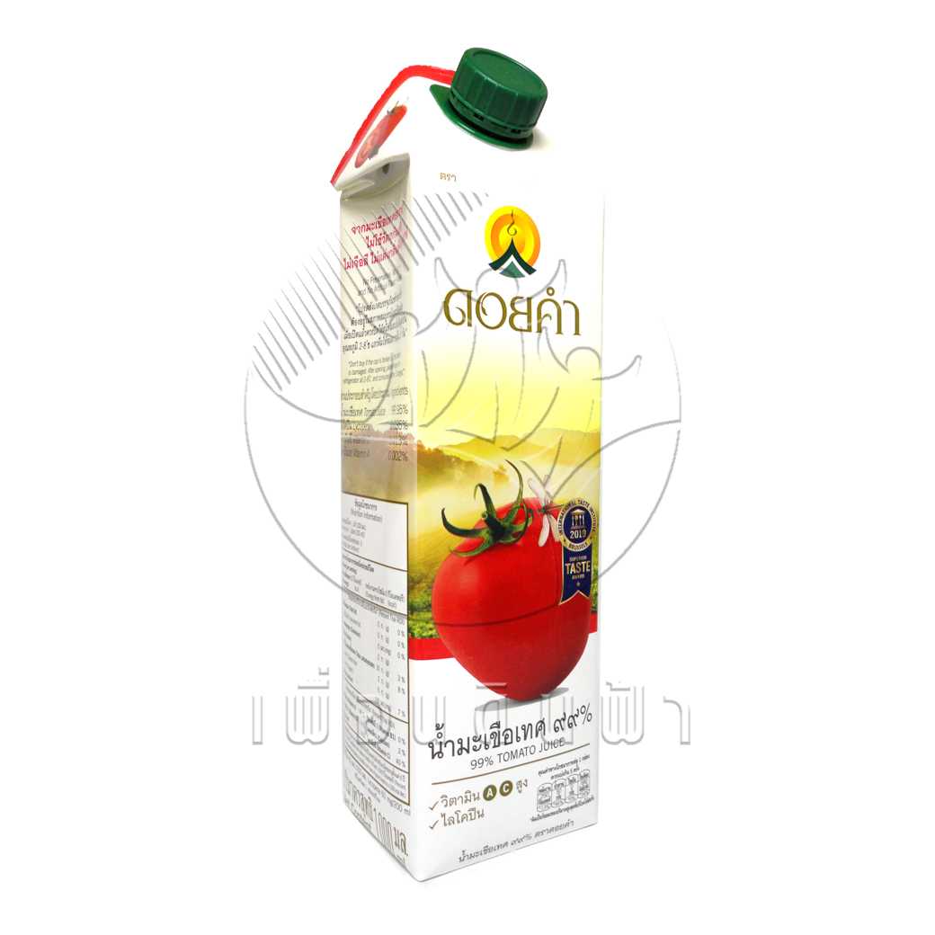 ดอยคำ น้ำมะเขือเทศ ๙๙% พร้อมดื่ม 1000ml.