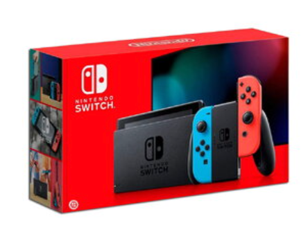 Nintendo SWITCH V2 ประกันซินเน็ค 1 ปี (NEON) ฟรีติดหน้าจอกระจก+กระเป๋า+ปุ่มยาง+เมม SANDISK แท้64GB