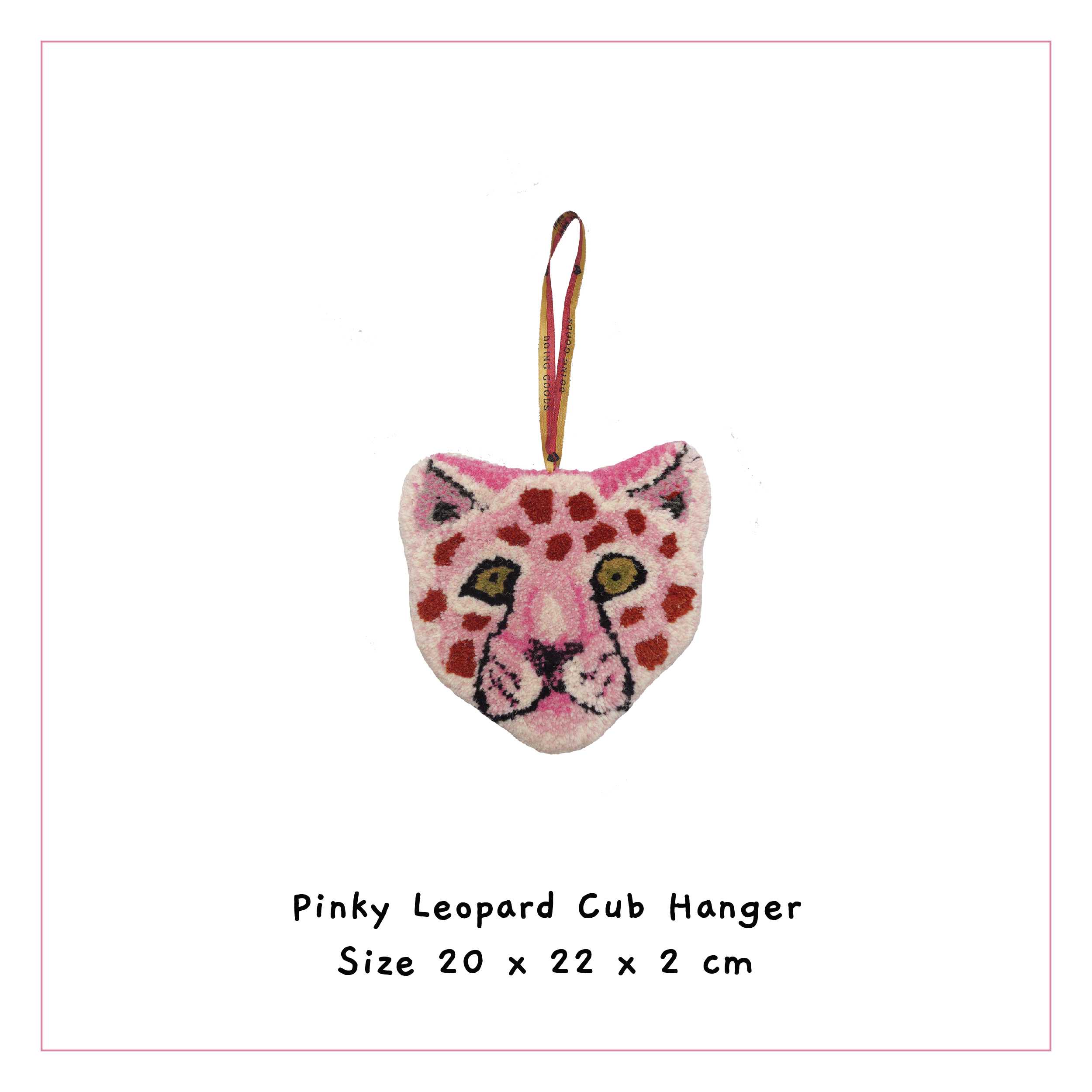 Pinky Leopard Gift Hanger