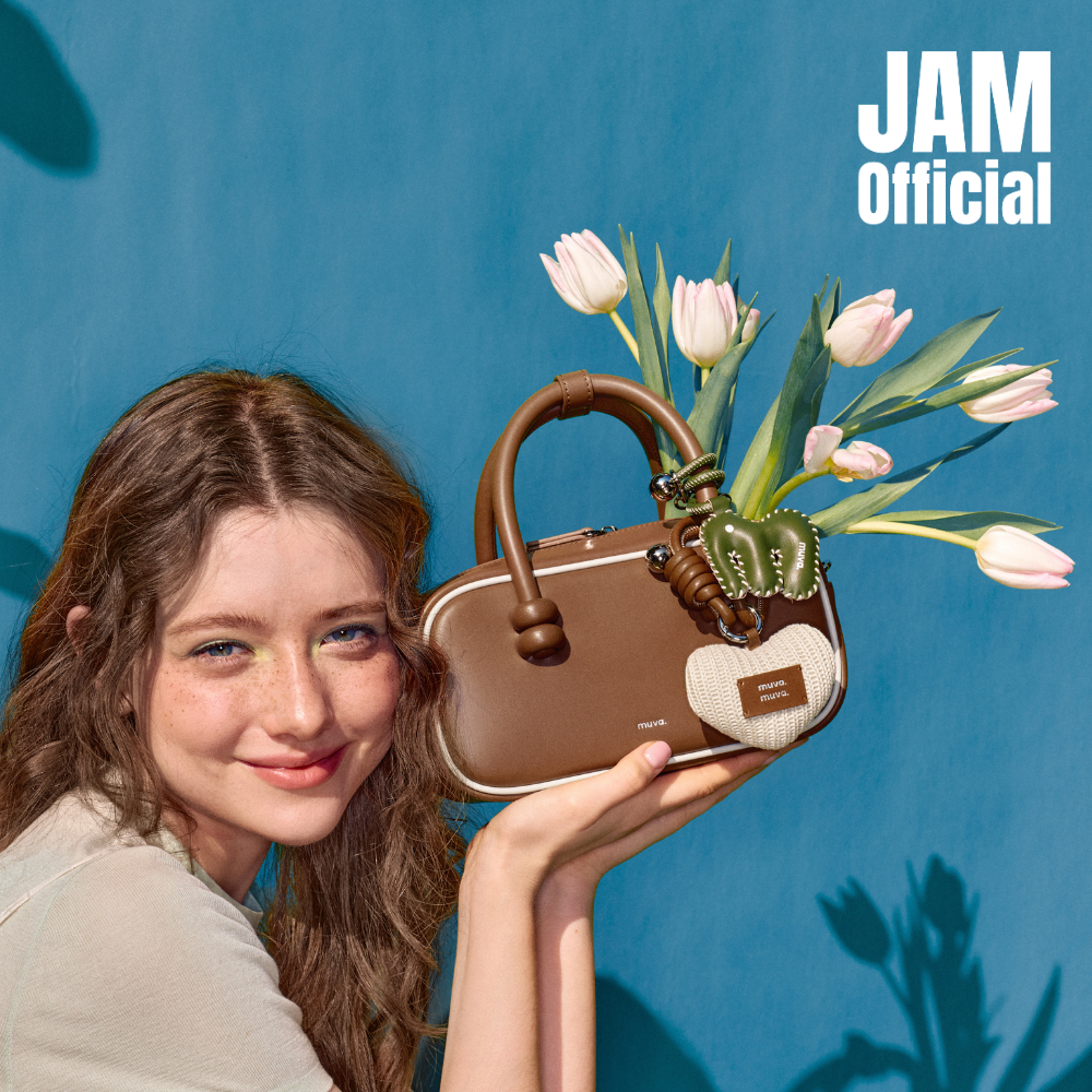 JAM | MUVA - Boston Retro - กระเป๋าถือ หนังวัว ทรงบอสตัน ปรับเป็นครอสบอดี้ได้