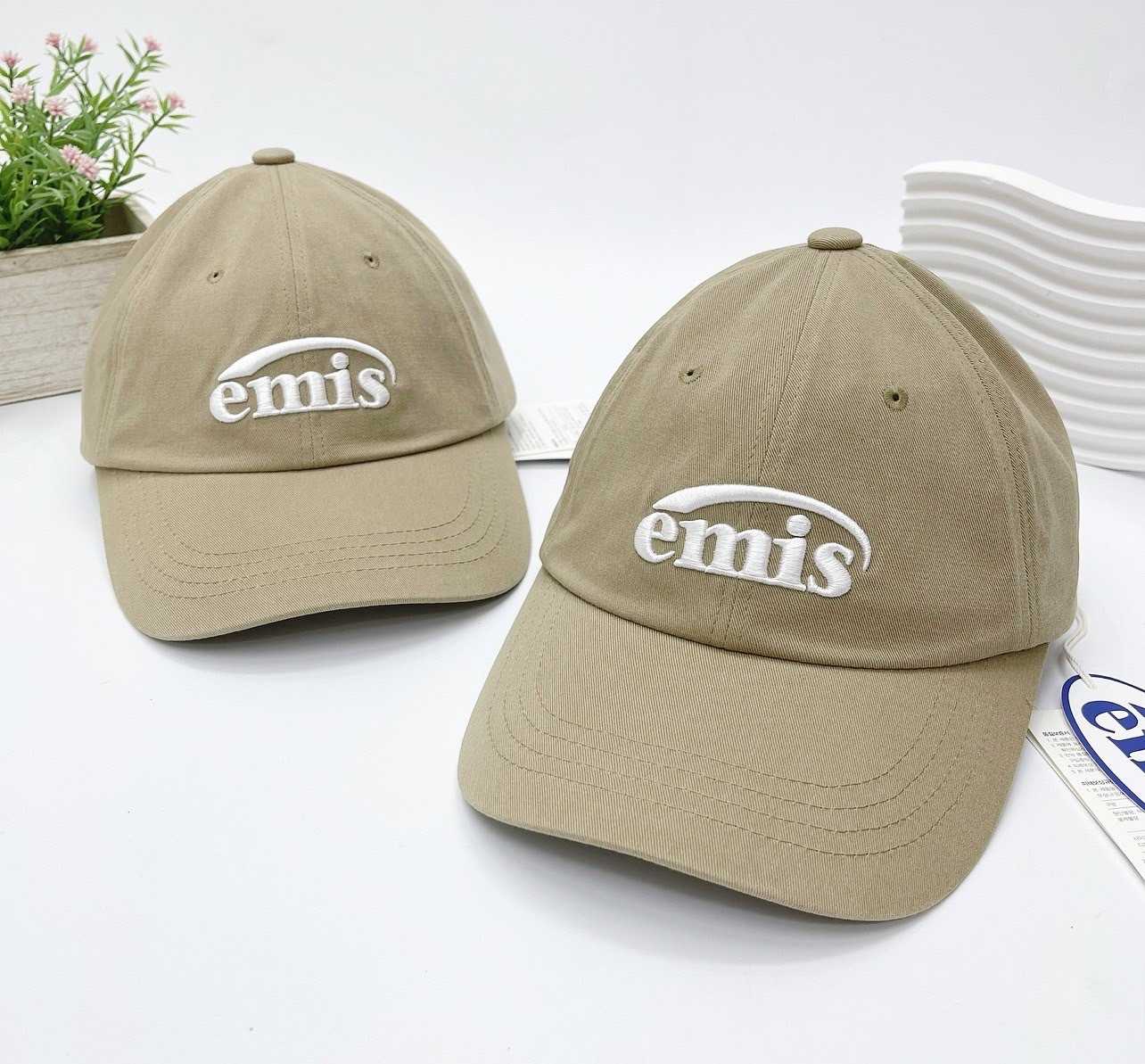 Emis New Logo Cap (Beige)