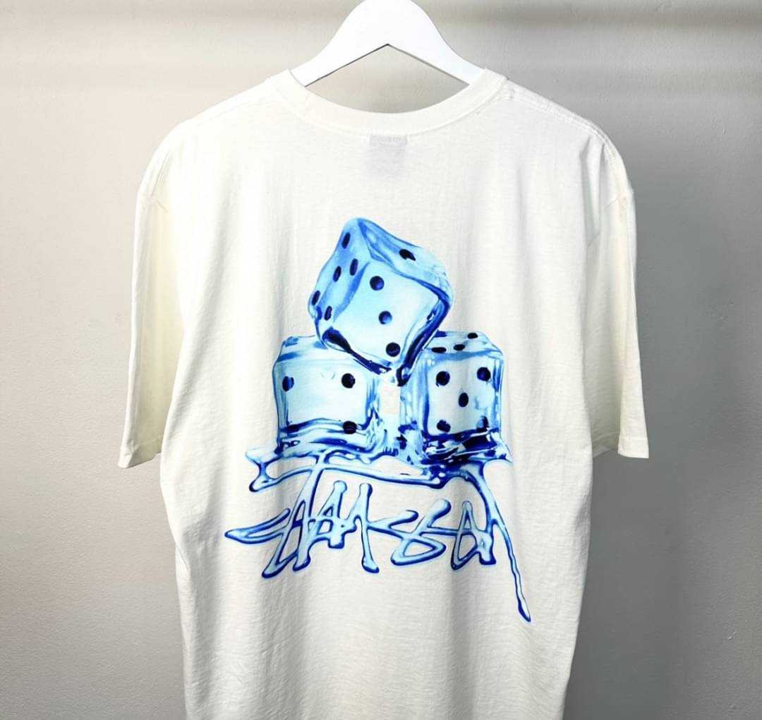 เสื้อยืด​ Stussy ice​ Melted 