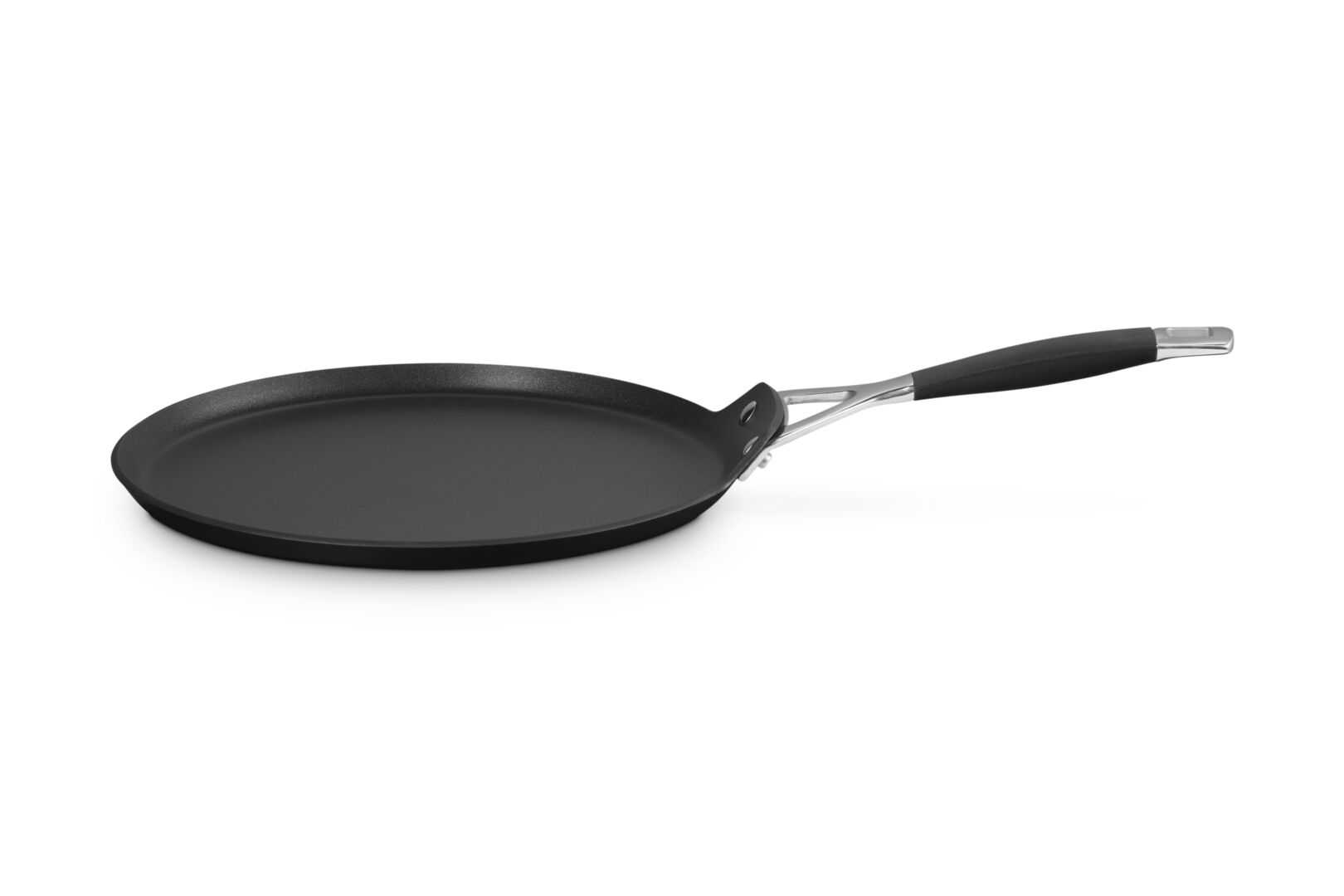Tns 28x2cm Crepe Pan with Silicone Handle