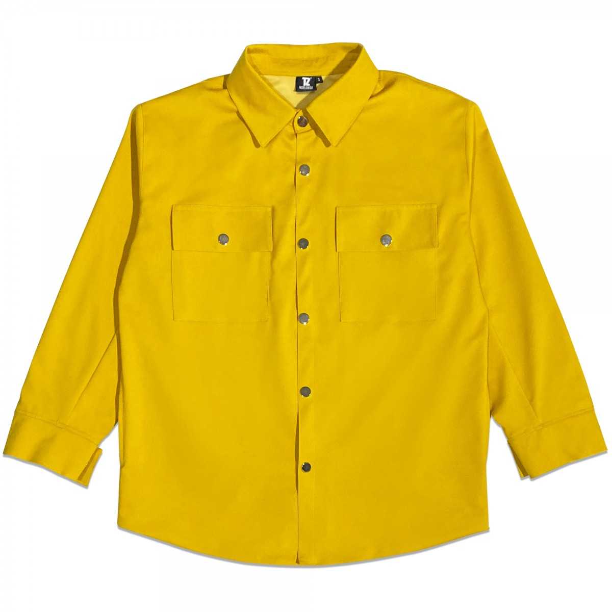 TZ OVERSIZED SHIRT JACKET - GOLD