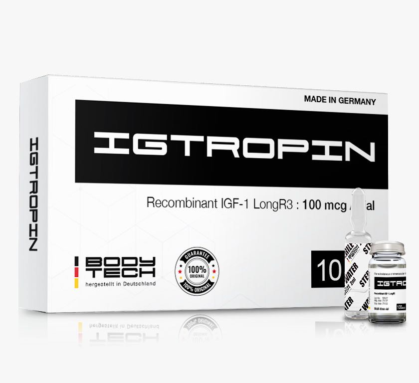 IGF - 1 Bodytech IGtropin 100 mcg 10 Vials