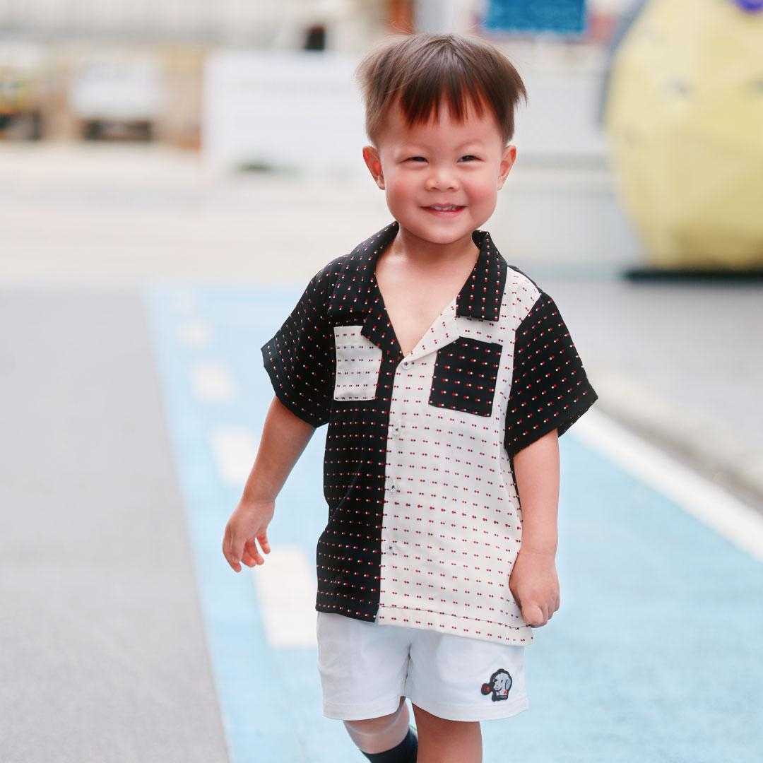 ALLAMODA - Dot Hugo Shirt Kids