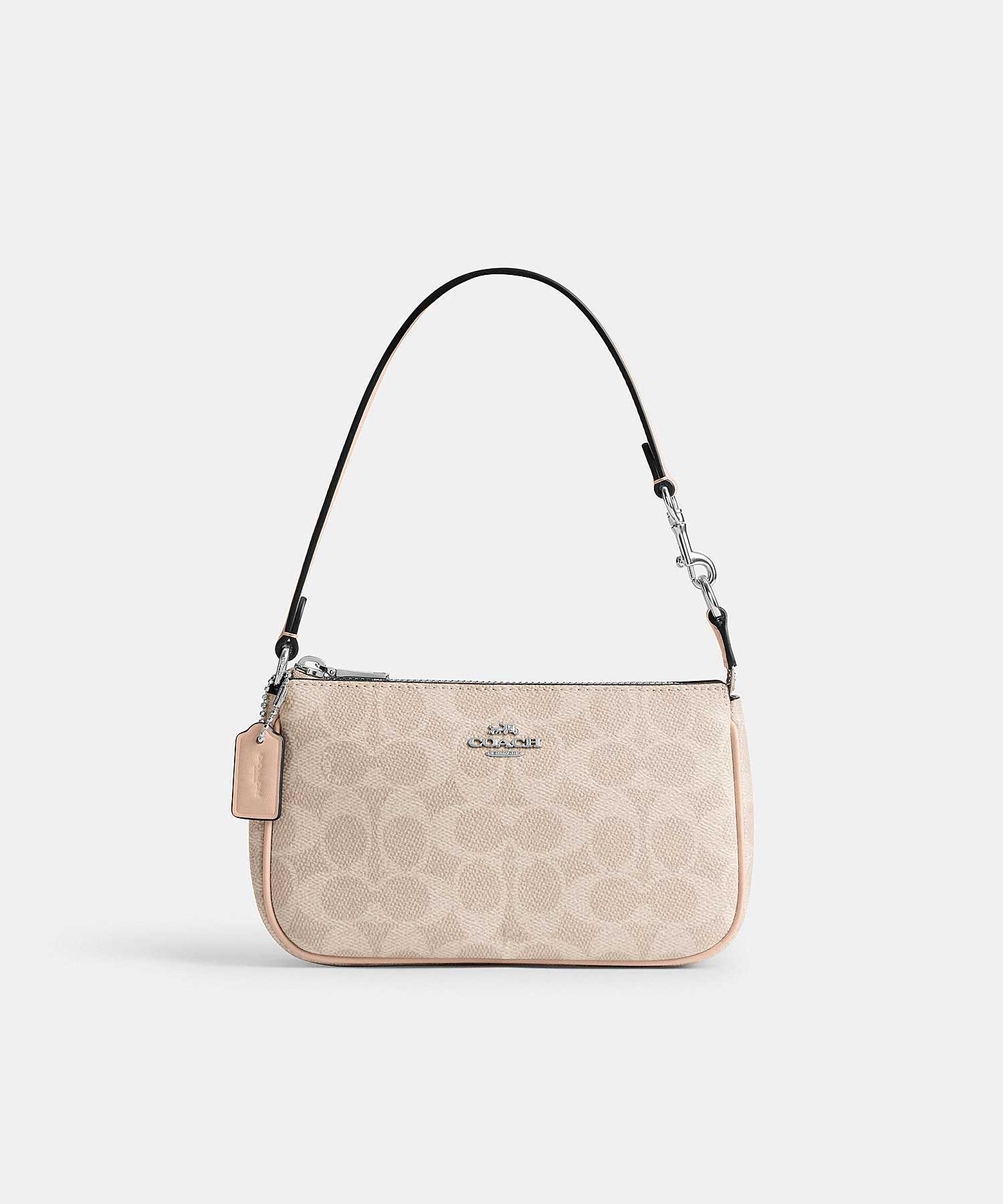 COACH NOLITA 19 IN SIGNATURE CANVAS CW426 SVPWH