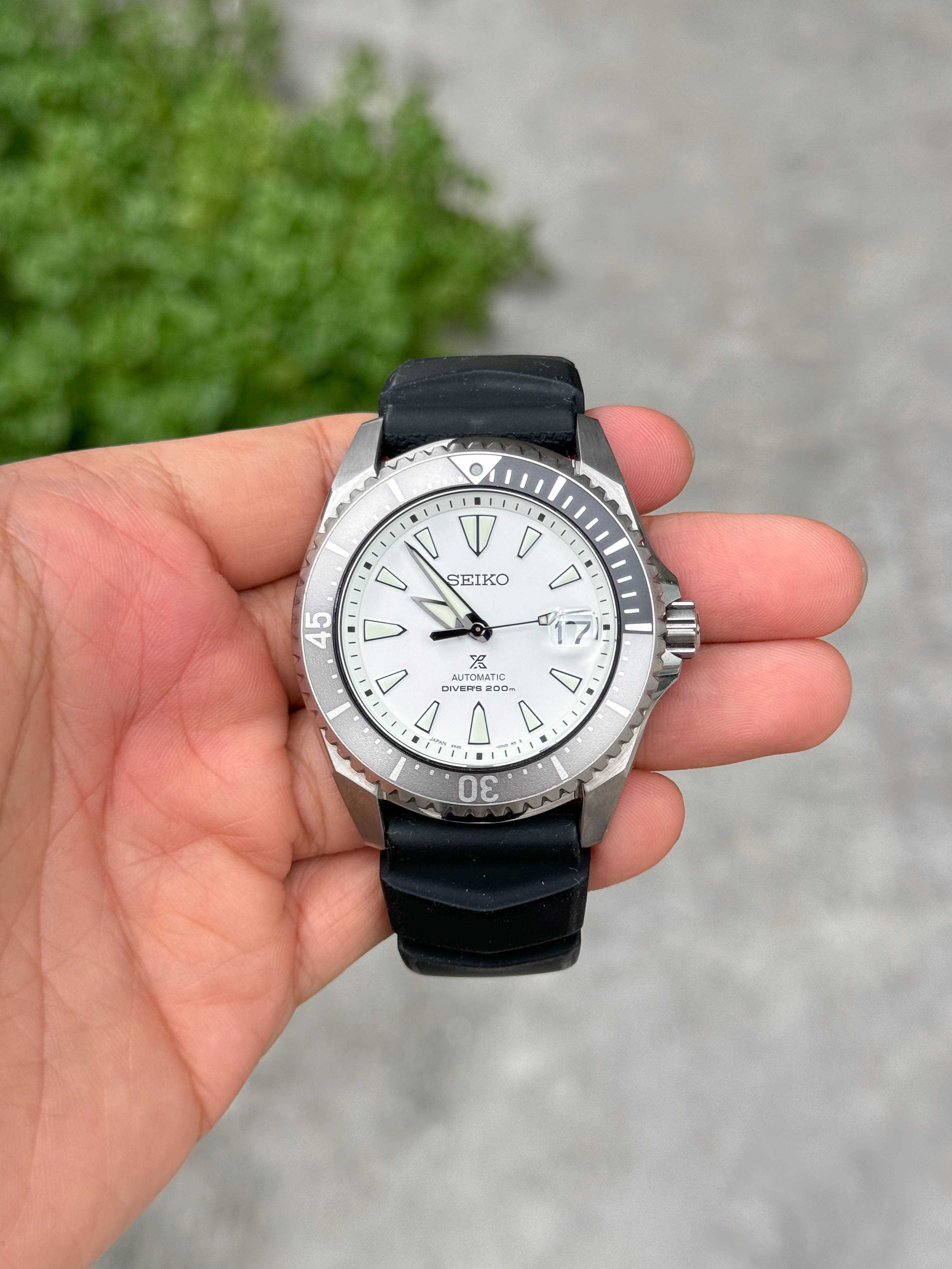 Seiko Prospex Diver Shogun Titanium Automatic 6R35 King Size