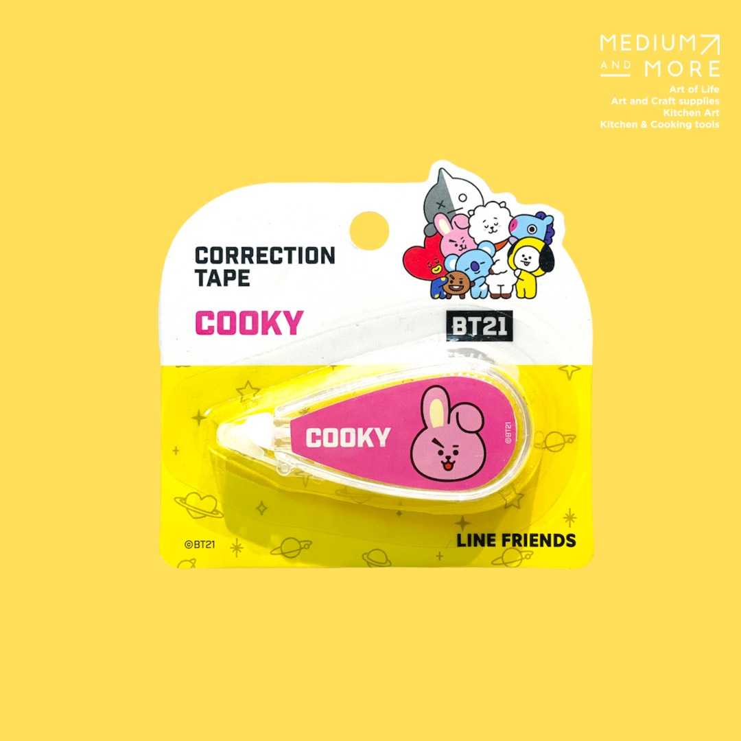 เทปลบคำผิด BT21 CORRECTION TAPE ลิขสิทธิ์แท้