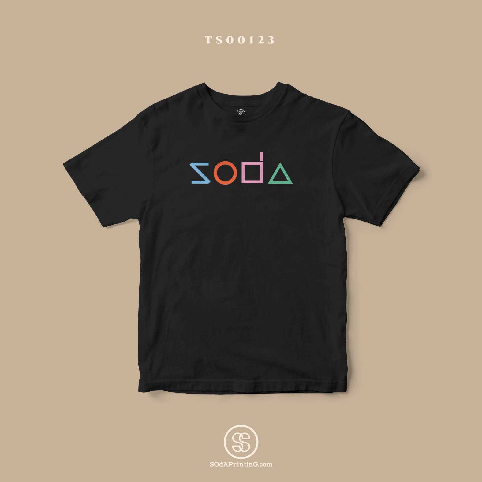 เสื้อ SOdA สีดำ #SOdAtee TSA00123