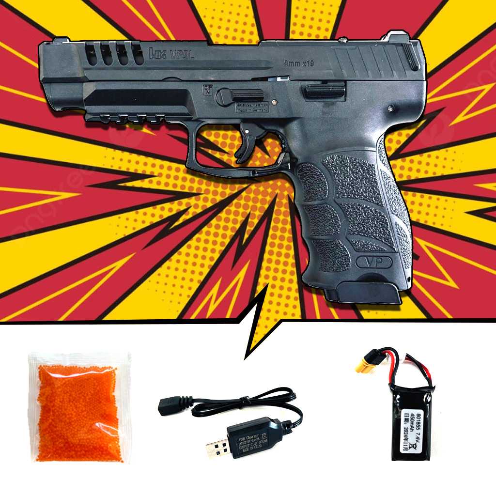 ปืนเจล ปืนเจลไฟฟ้า รุ่น HKVP9L (Semi&Blowback)