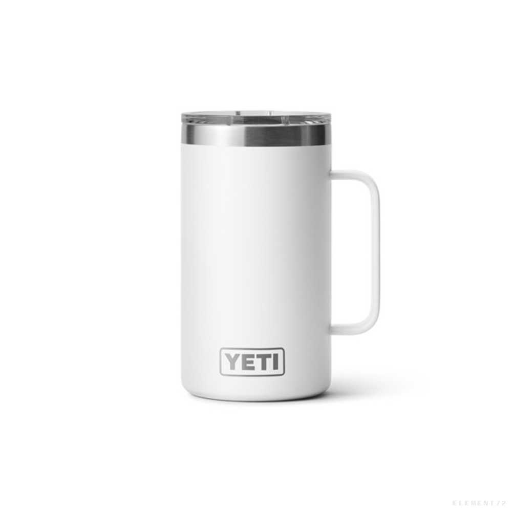 YETI แก้วเก็บความเย็น รุ่น RAMBLER 24 OZ MUG WITH MAGSLIDER LID WHITE