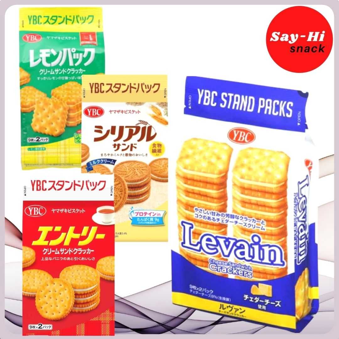 YBC levain แซนวิชแครกเกอร์สอดใส้ครีม