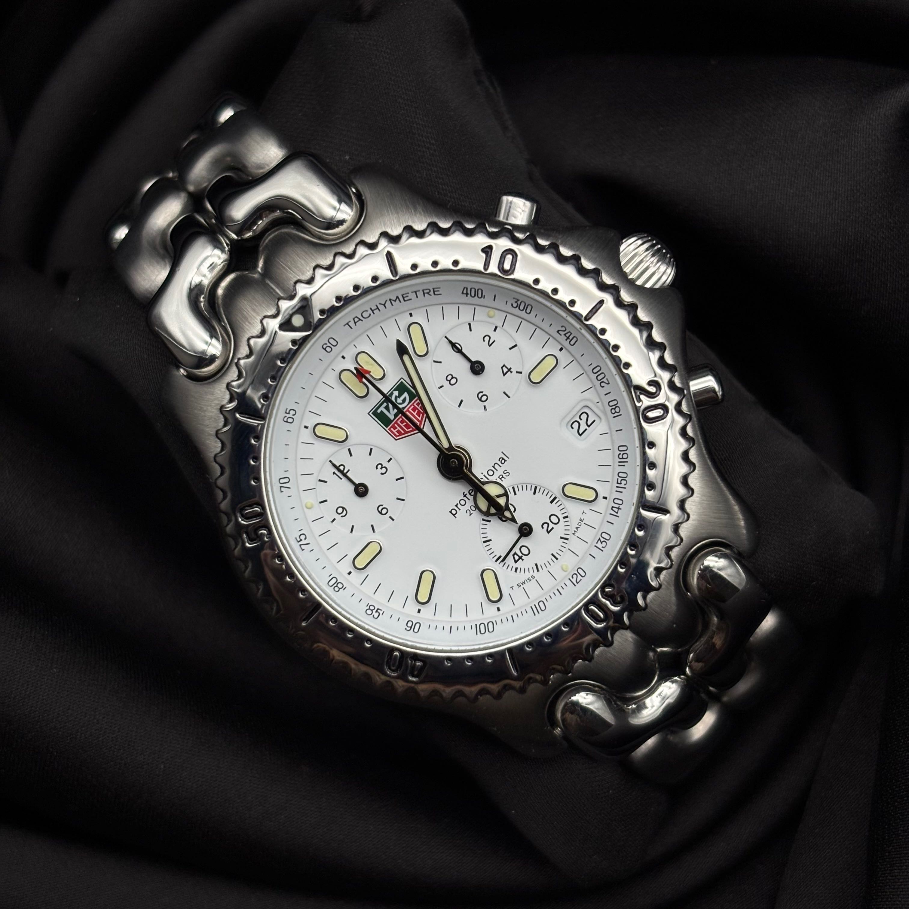 Tag Heuer King ก้างปลา จับเวลา