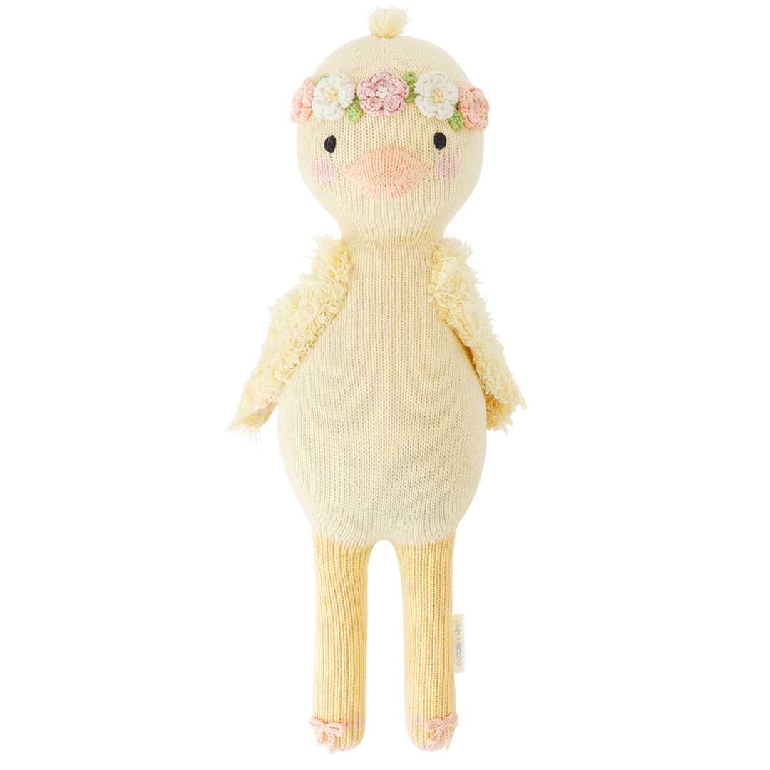 Cuddle and Kind - Little Flora the duckling (mauve) 13 Inch
