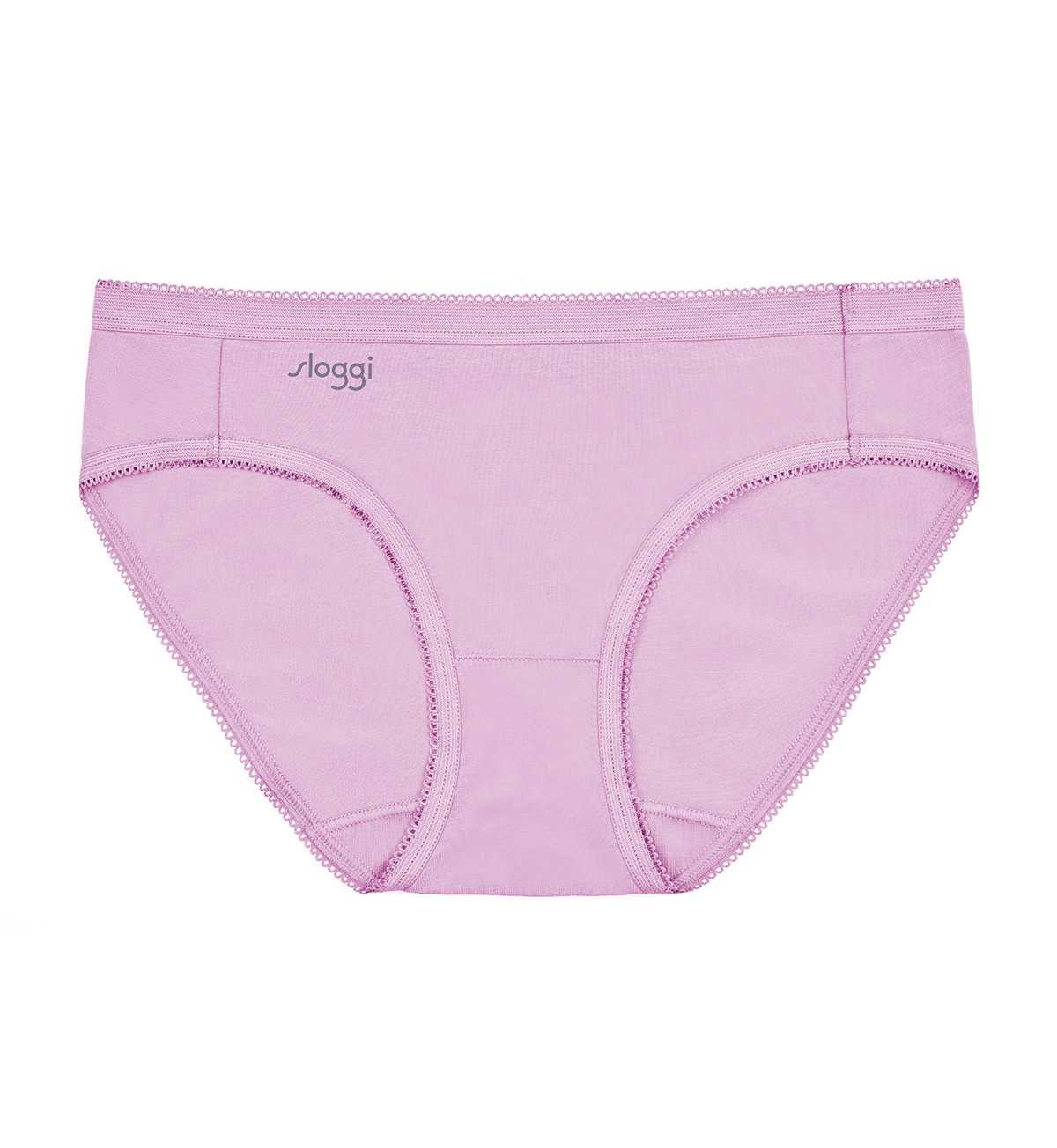 NEW sloggi 10218527 sloggi Comfort care Midi2 R 6404 กางเกงในเนื้อผ้าคอตตอน รูปแบบมิดี สีชมพู