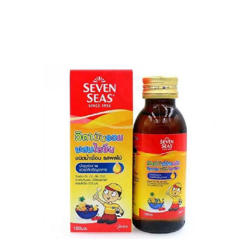 Seven Seas MTV +Lysine Syrup (100 mL) Bot