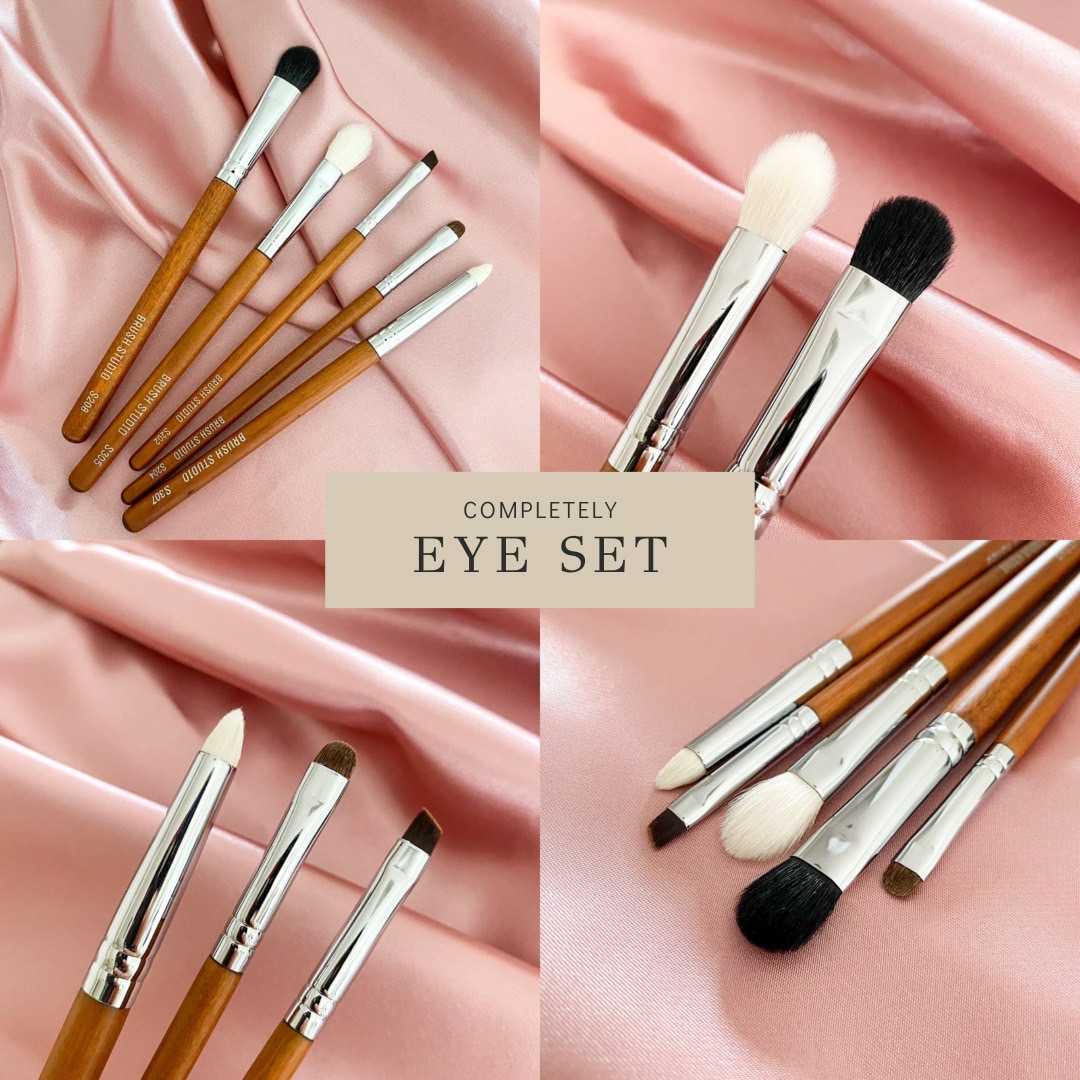 BRUSH STUDIO Completely Eye Set : ชุดแปรงแต่งตาขนสัตว์แท้