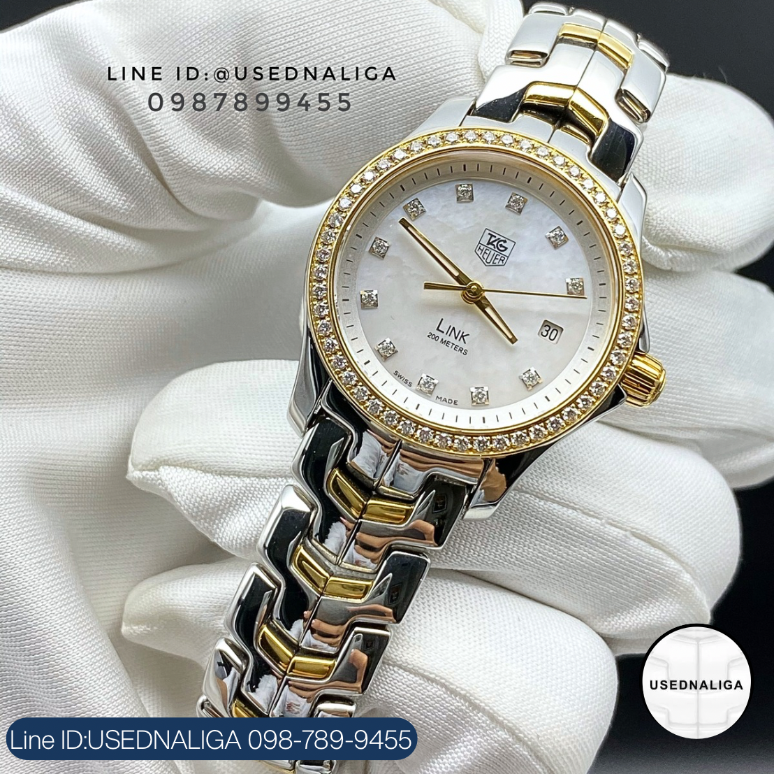 Tag Heuer  Topสุด18K-Full Gold Diamond MOP Lady