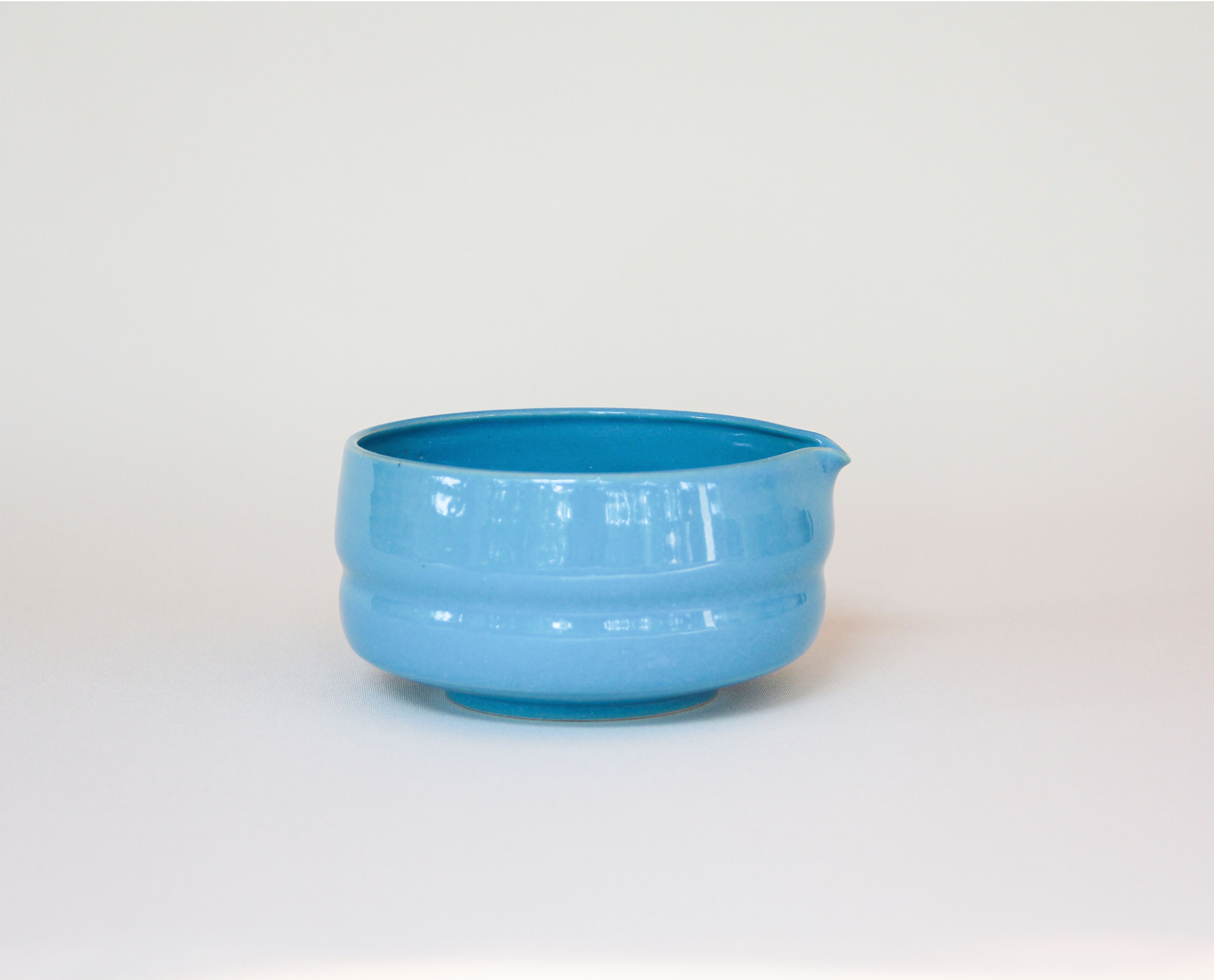 Bluebird Blue Chubby Matcha Bowl